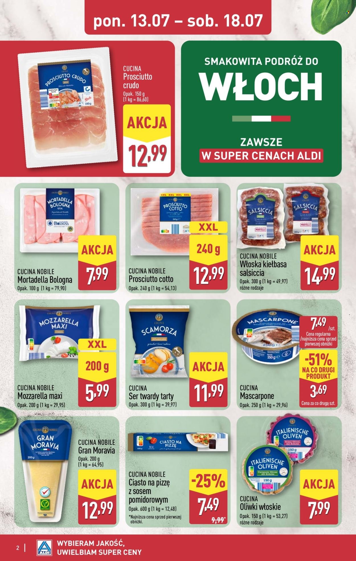Gazetka ALDI - Smakowita podróż do Włoch