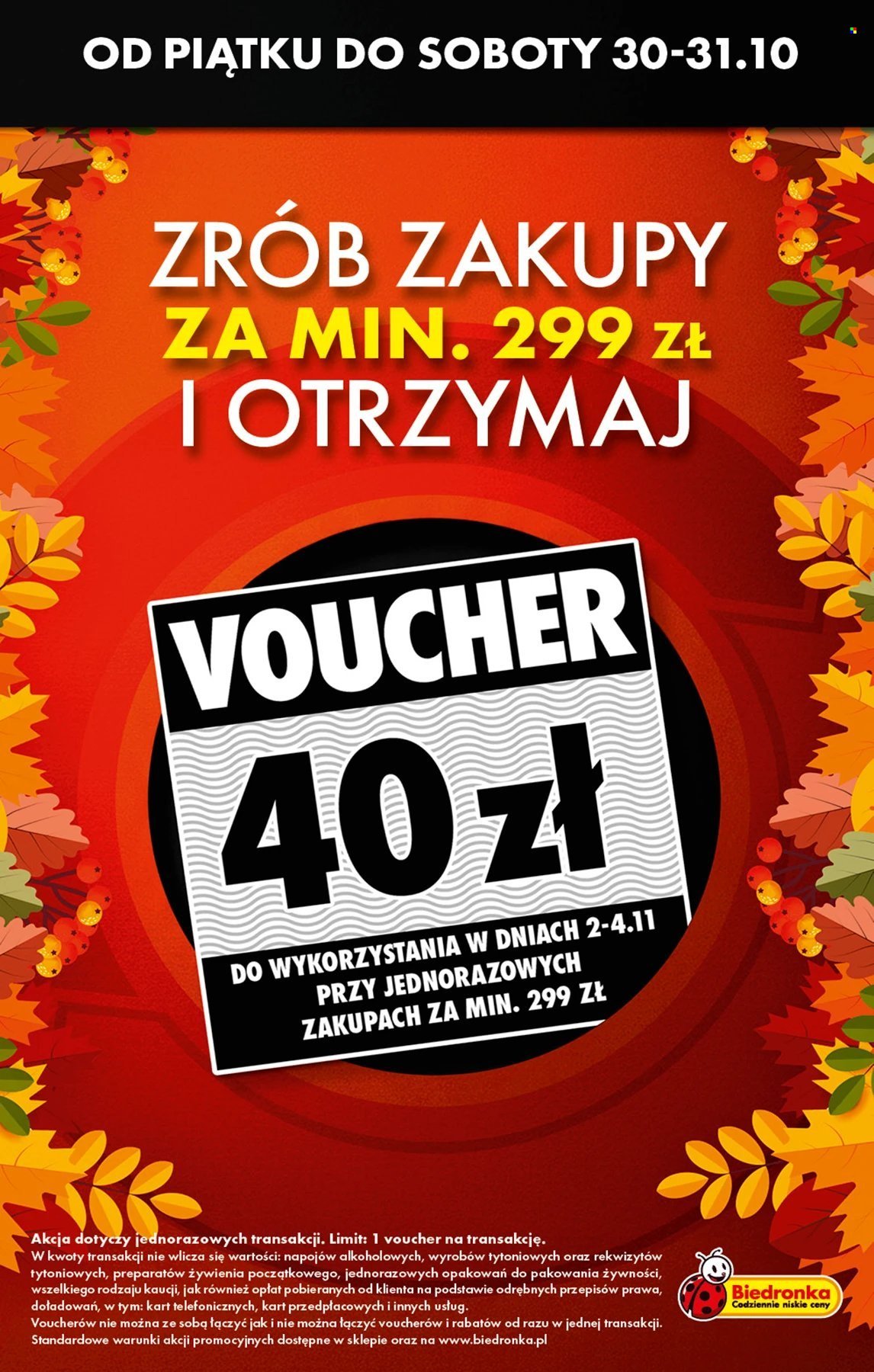 Gazetka BIEDRONKA - Weekend