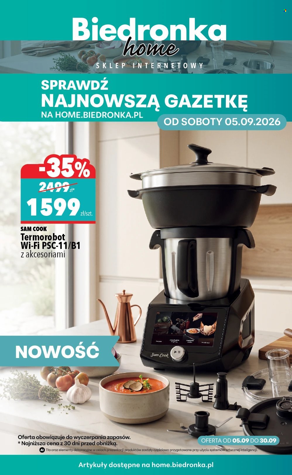 Gazetka BIEDRONKA - Home