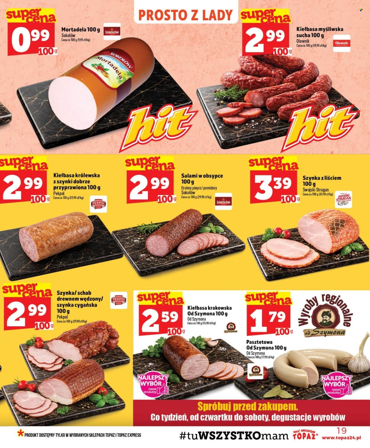Gazetka TOPAZ - Od czwartku 23.07.2026