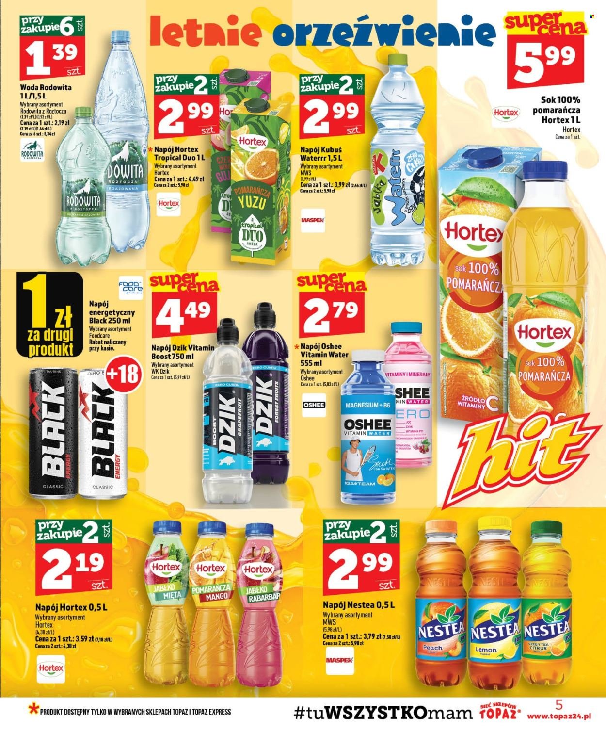 Gazetka TOPAZ - Od czwartku 23.07.2026