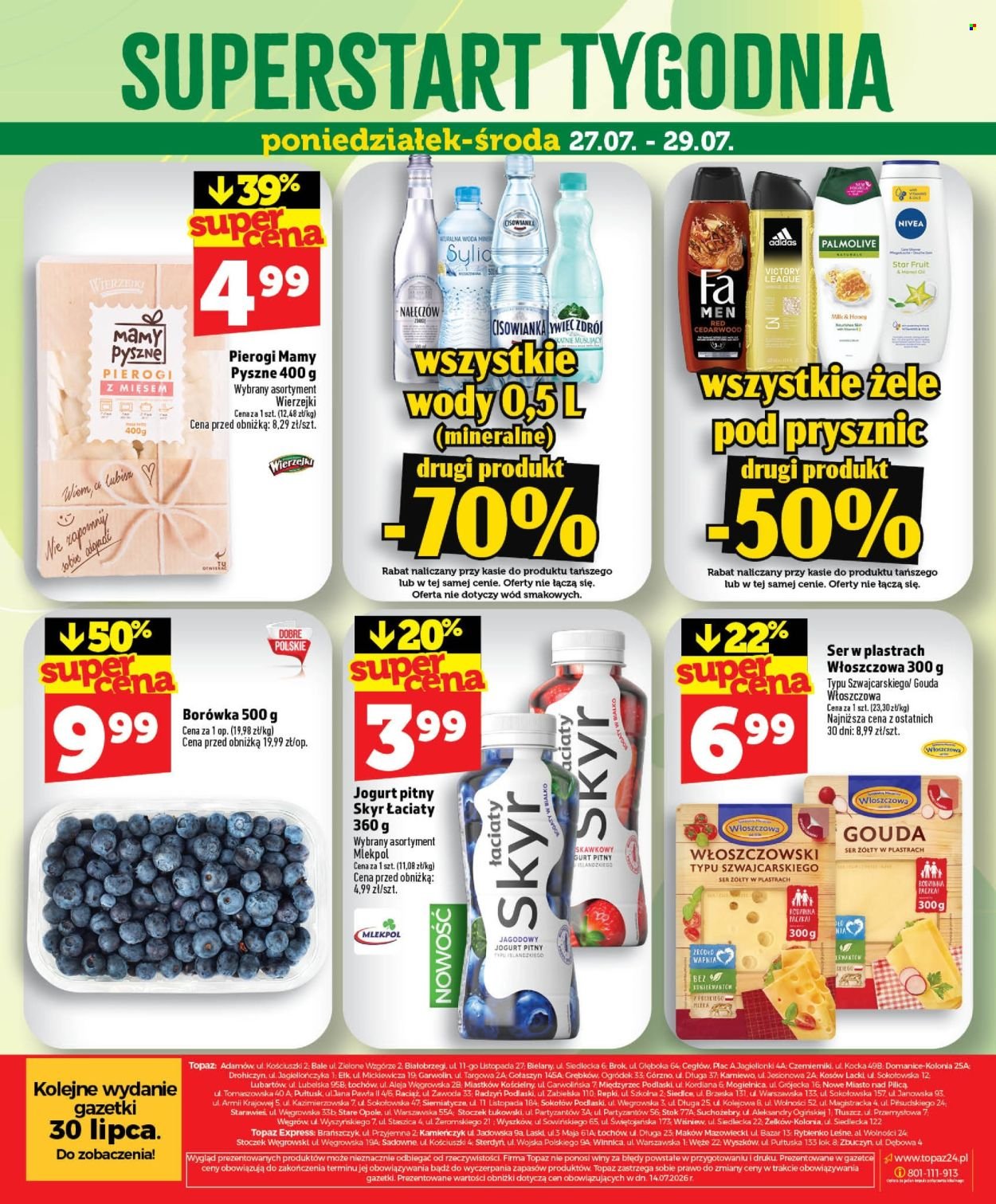 Gazetka TOPAZ - Od czwartku 23.07.2026