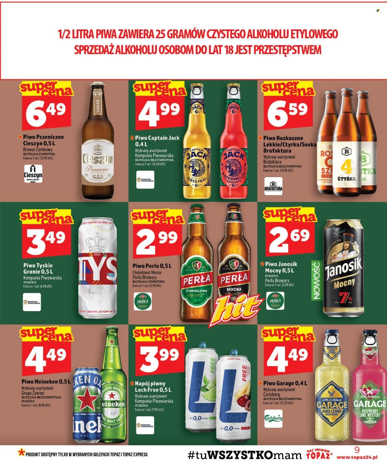 Gazetka TOPAZ - Od czwartku 23.07.2026