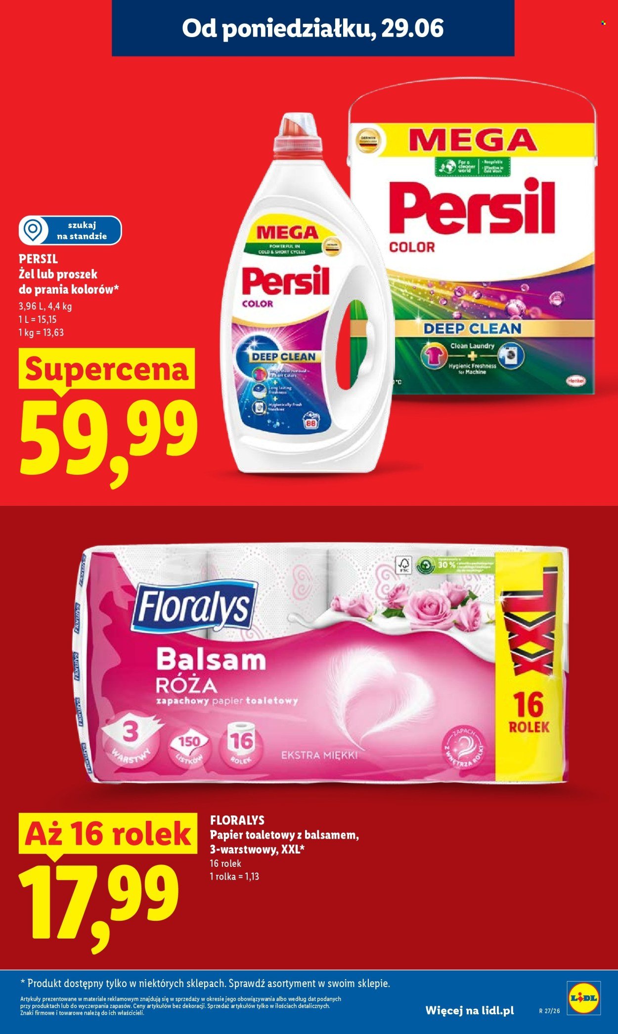 Gazetka LIDL - Od poniedziałku