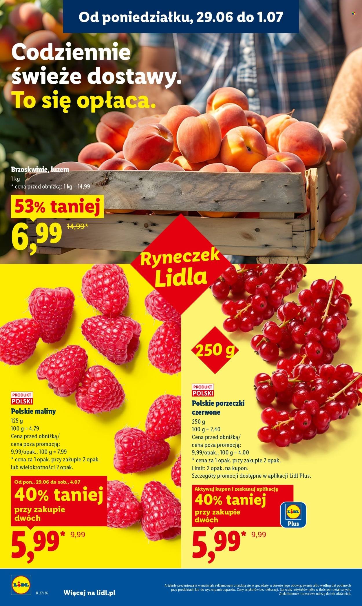 Gazetka LIDL - Od poniedziałku