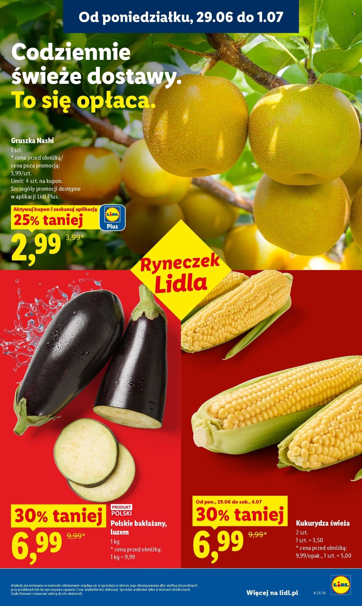 Gazetka LIDL - Od poniedziałku