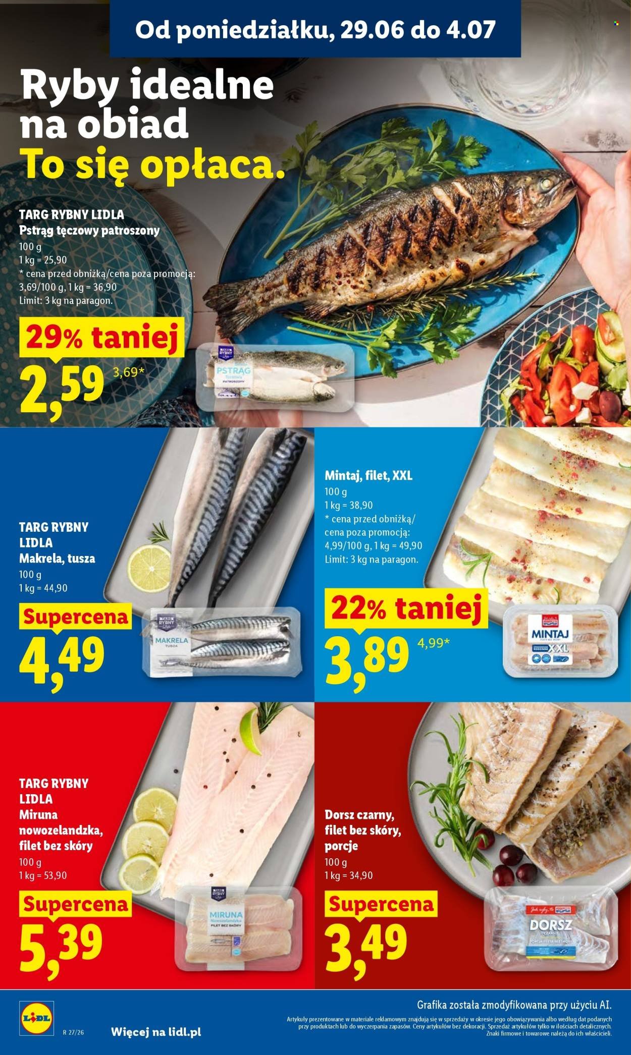 Gazetka LIDL - Od poniedziałku