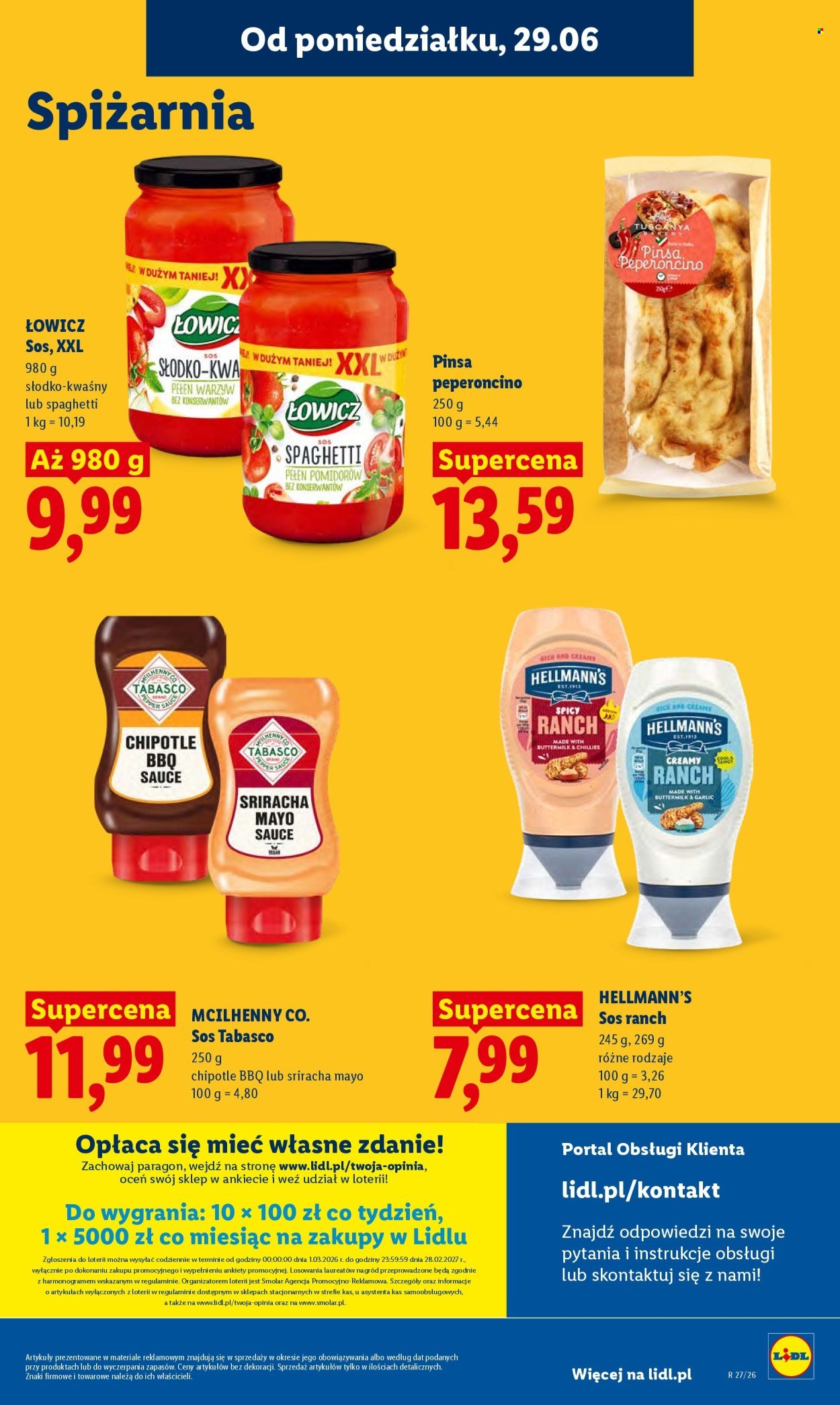 Gazetka LIDL - Od poniedziałku