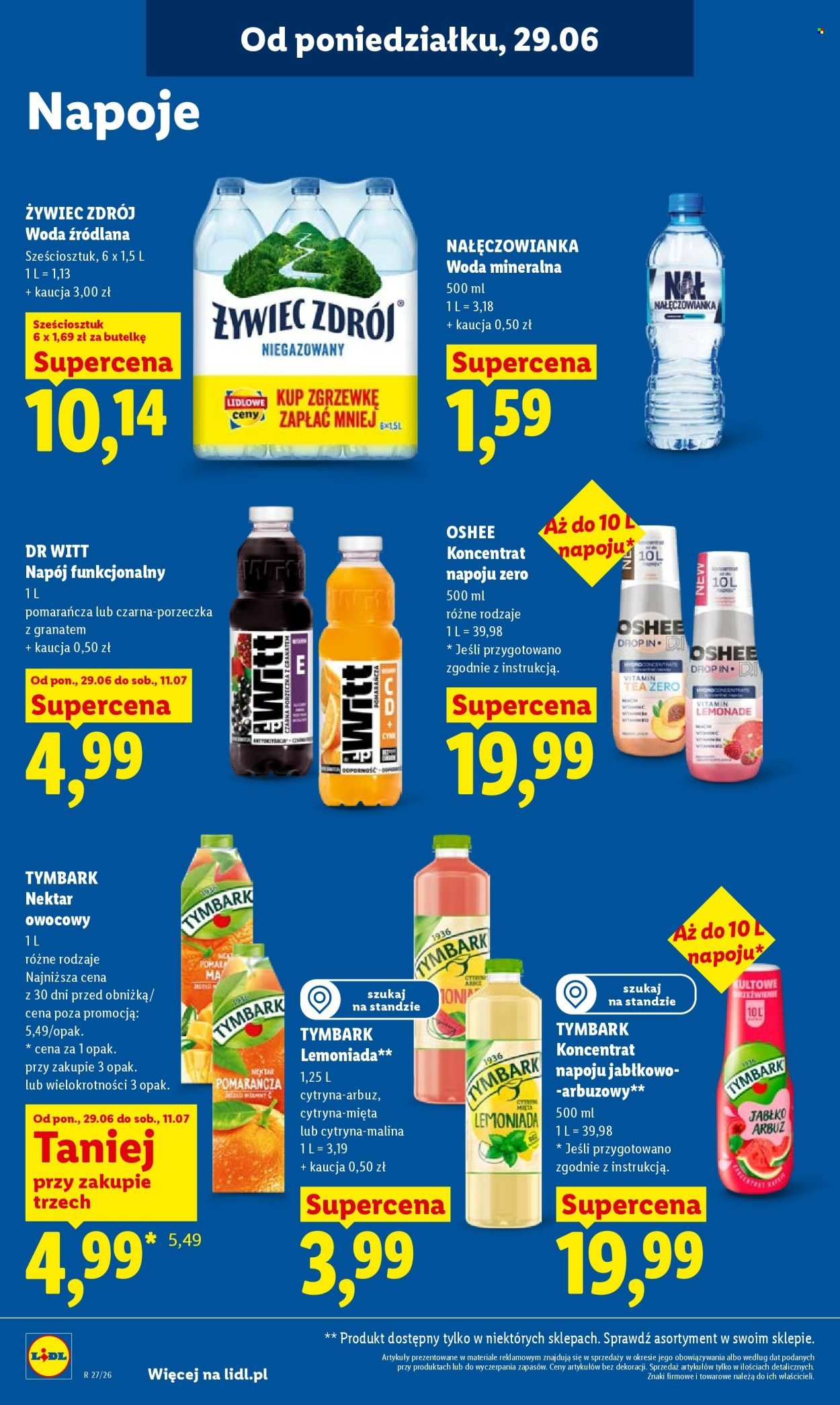Gazetka LIDL - Od poniedziałku