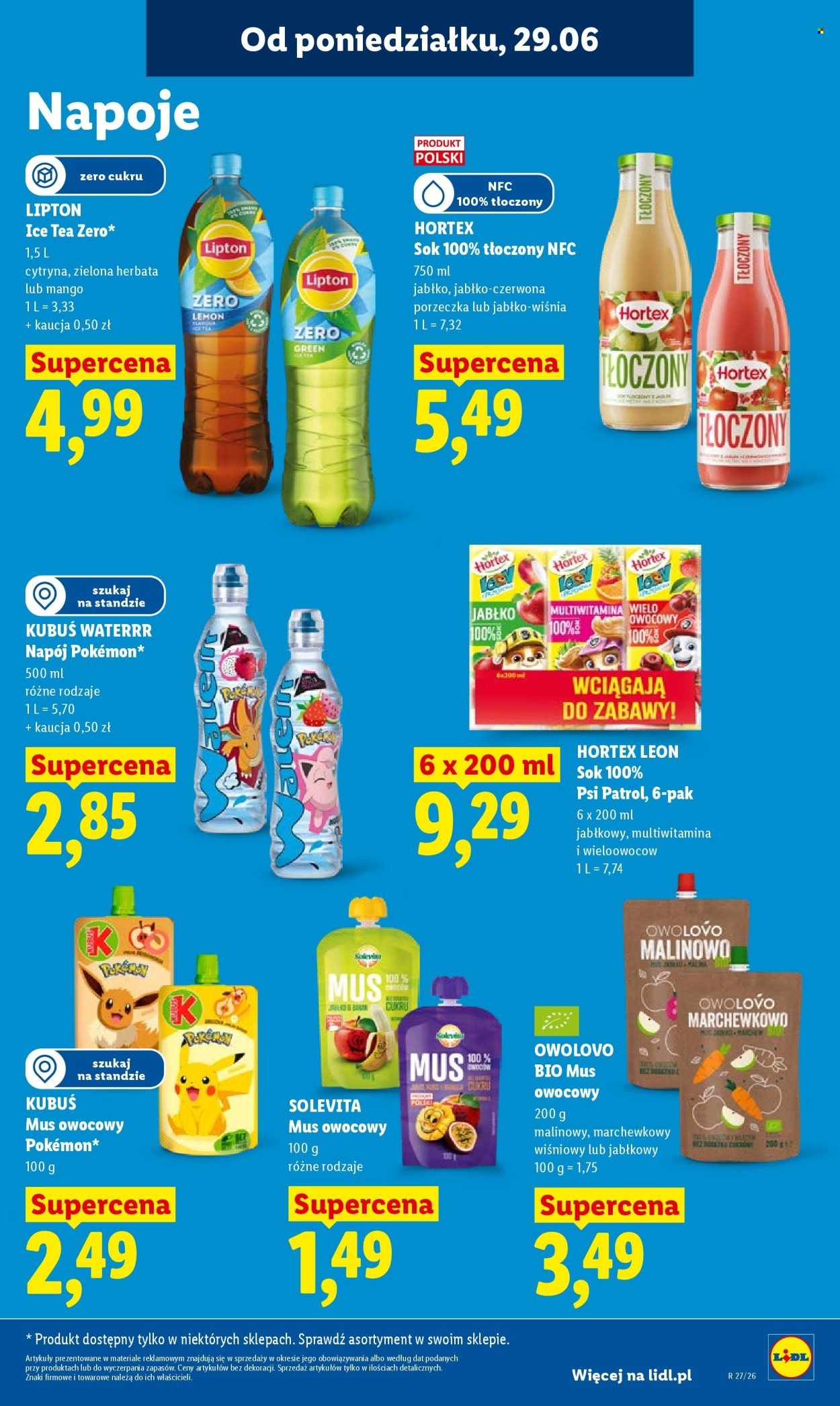 Gazetka LIDL - Od poniedziałku