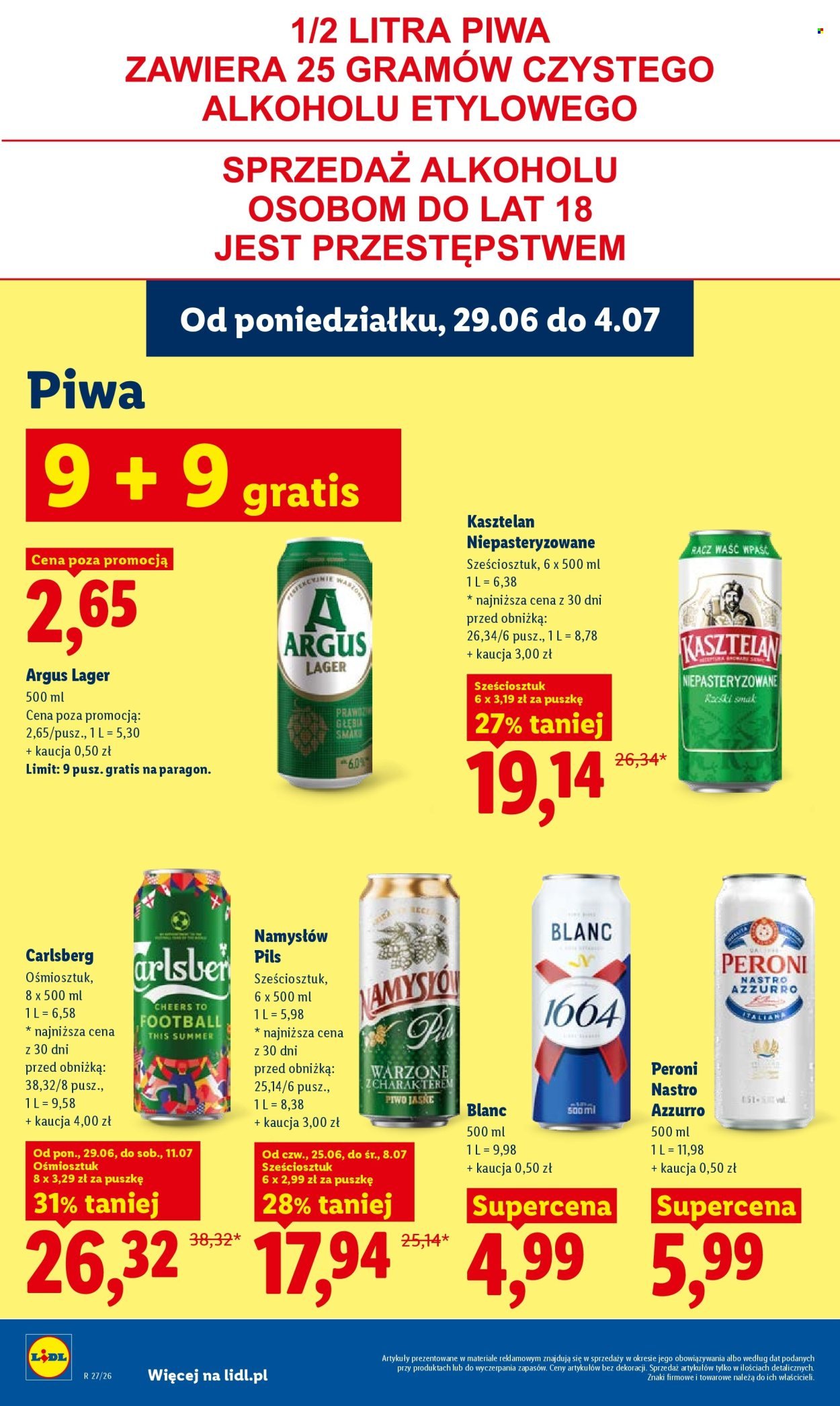 Gazetka LIDL - Od poniedziałku