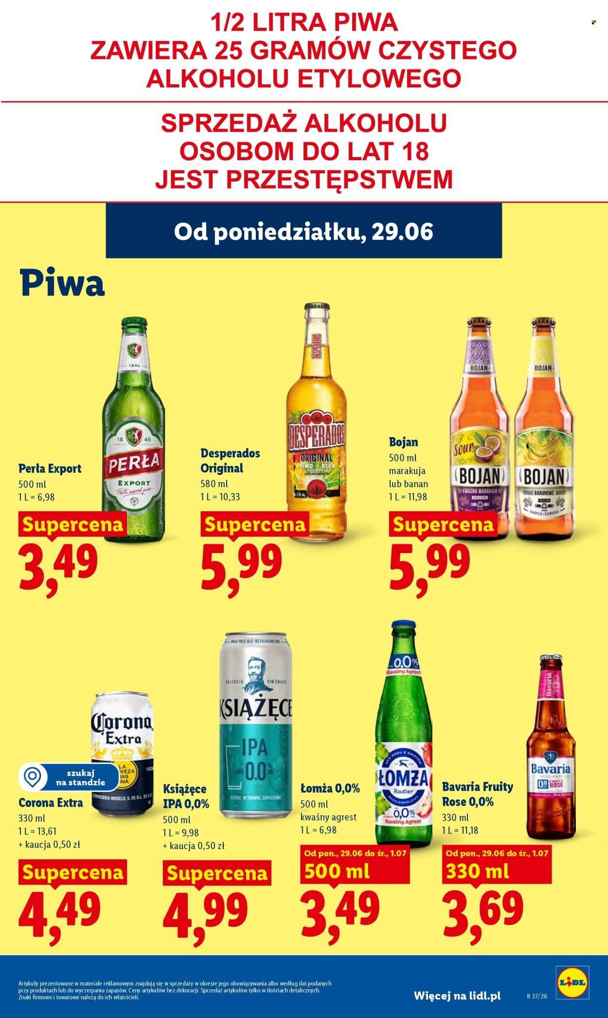 Gazetka LIDL - Od poniedziałku