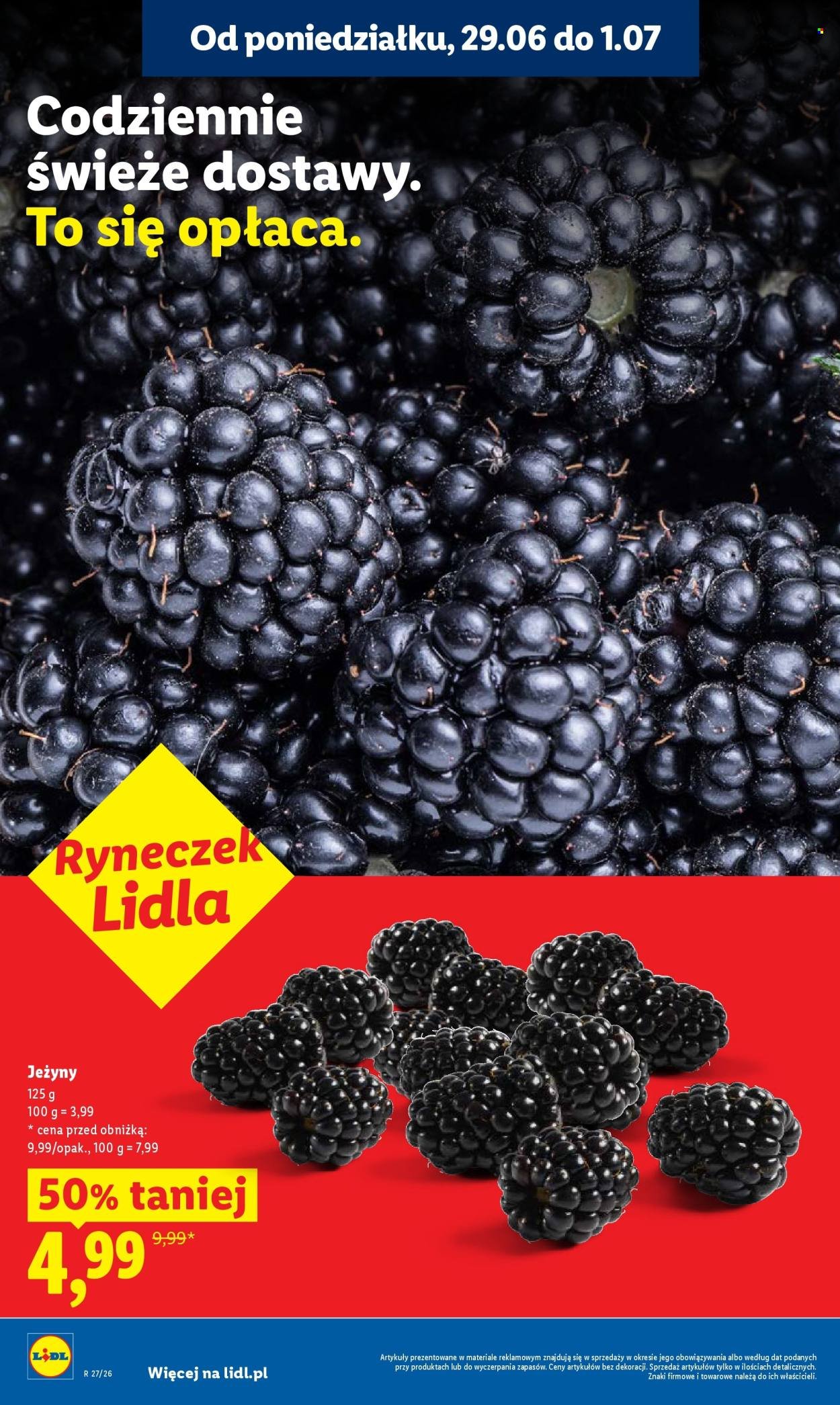 Gazetka LIDL - Od poniedziałku