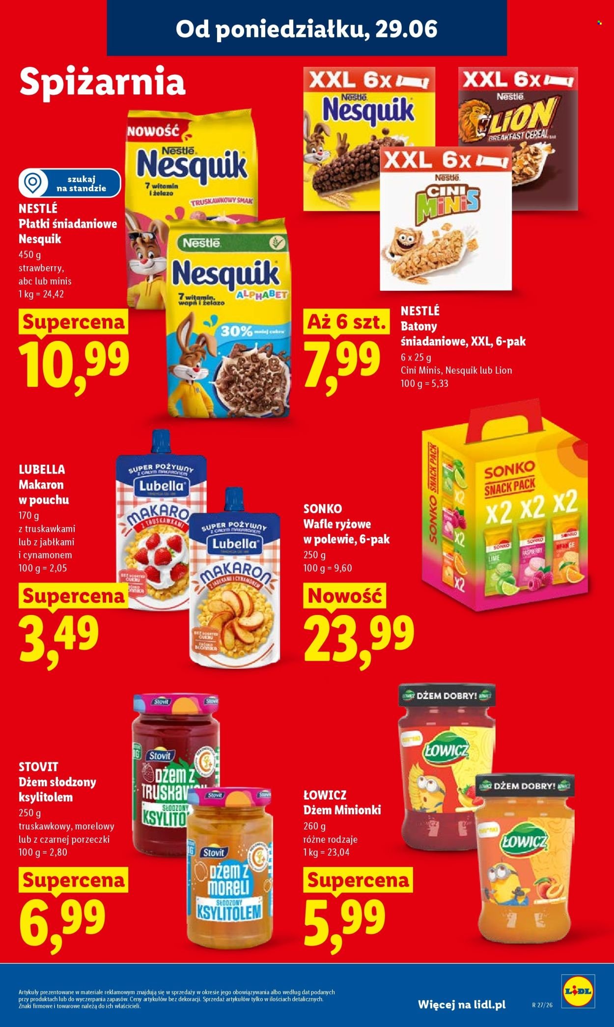 Gazetka LIDL - Od poniedziałku