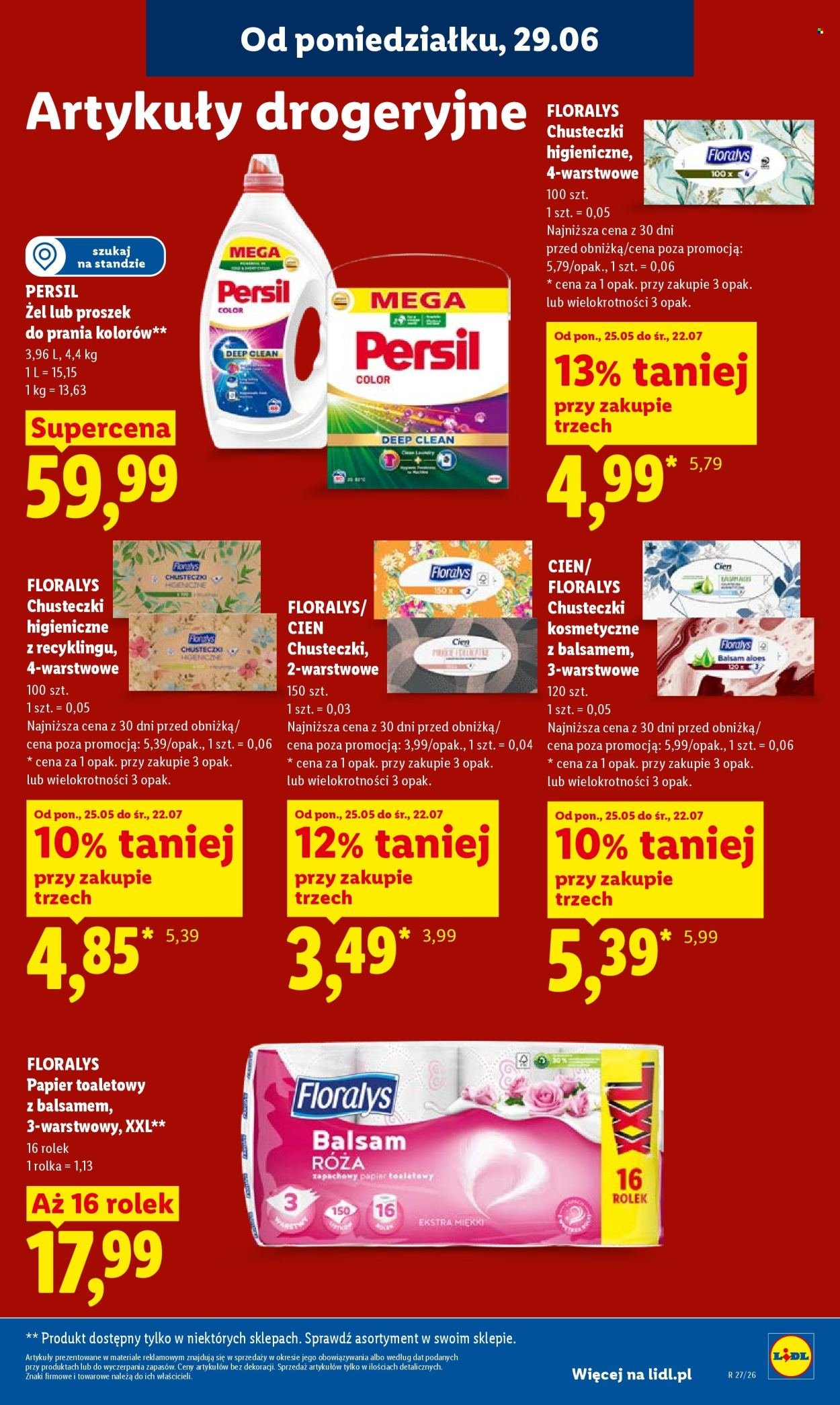 Gazetka LIDL - Od poniedziałku
