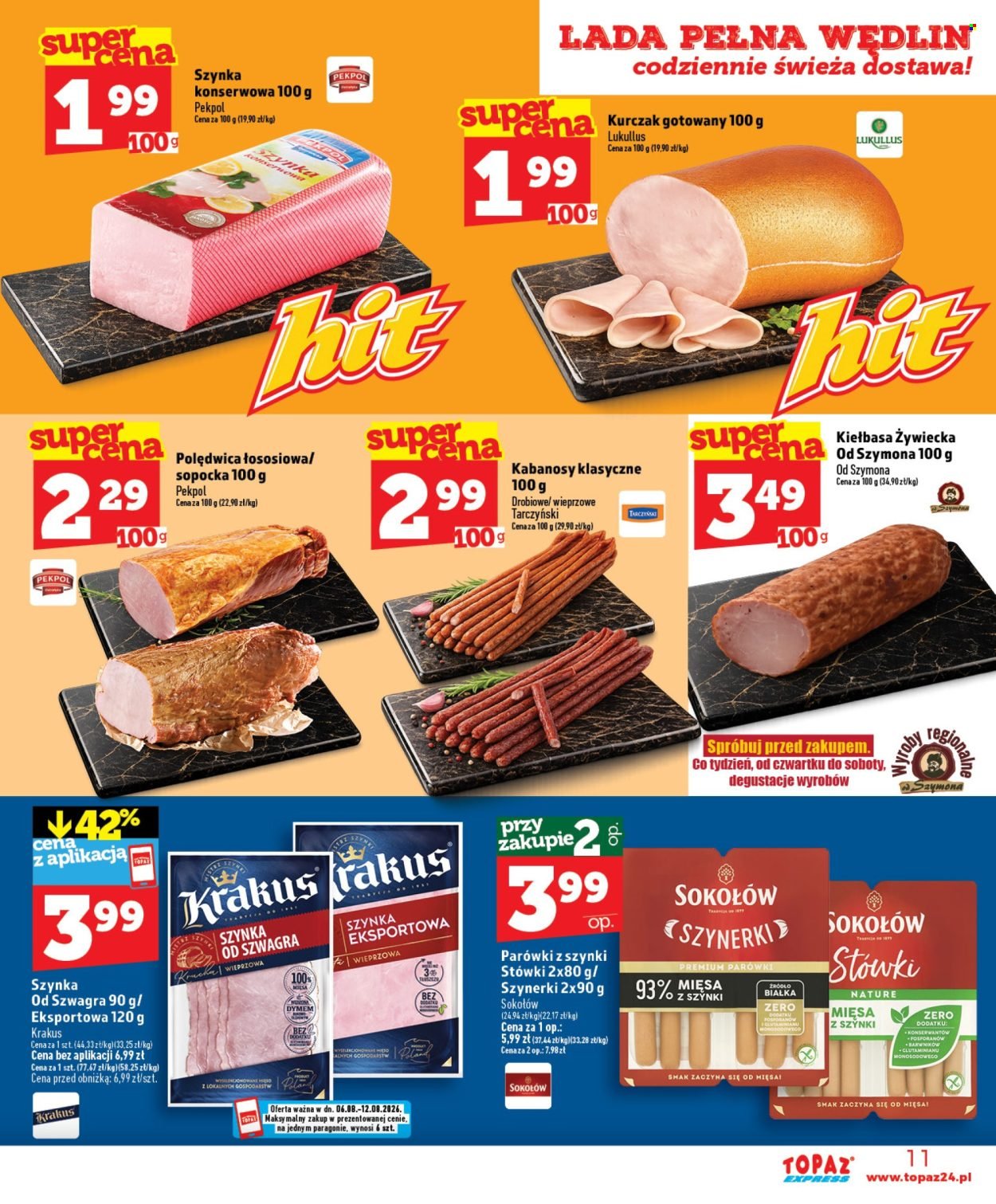 Gazetka TOPAZ - Od czwartku 6.08.2026