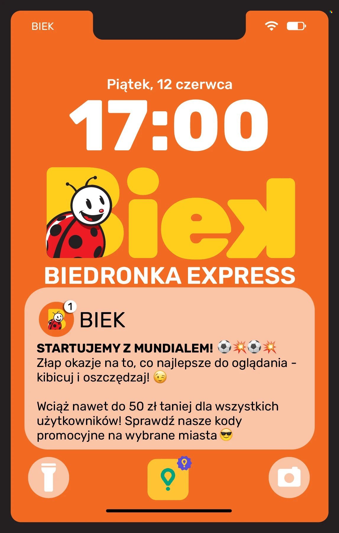 Gazetka BIEDRONKA - Kiek