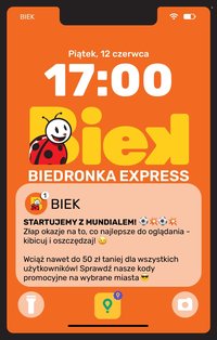 Gazetka BIEDRONKA - Kiek