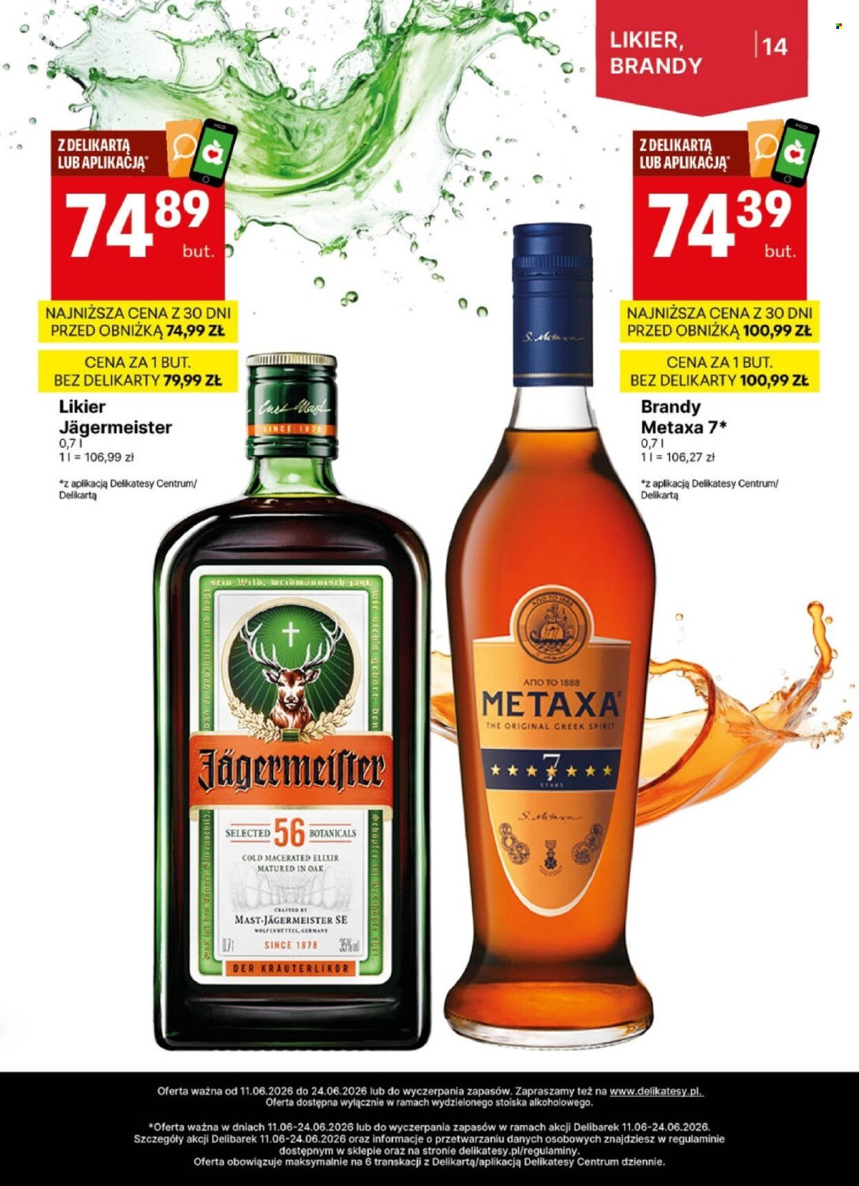 Gazetka DELIKATESY CENTRUM - Od czwartku 11.06.2026