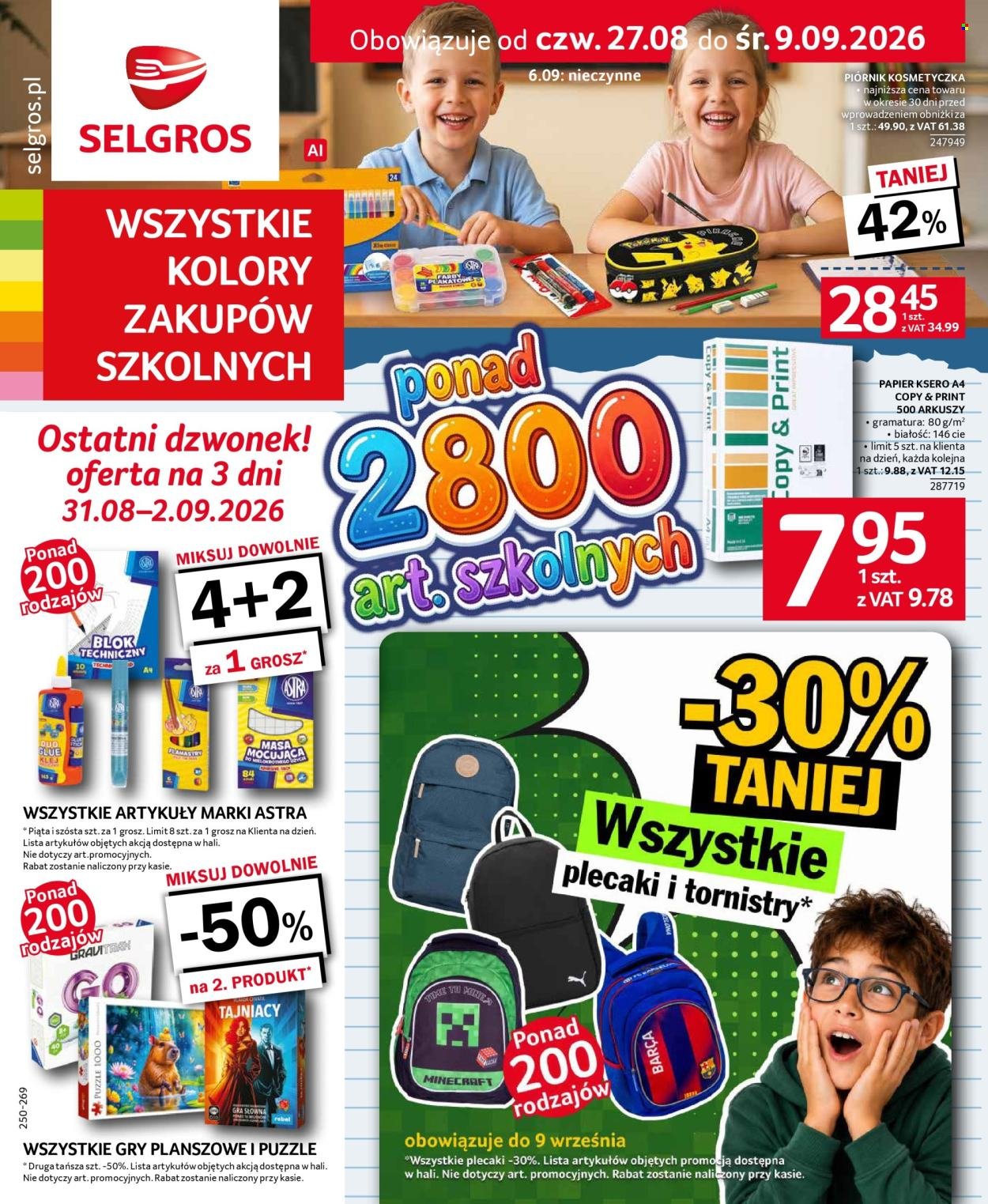 Gazetka SELGROS - Back to school