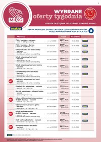 Gazetka MAKRO - Ulotka mięso - wybrane oferty tygodnia