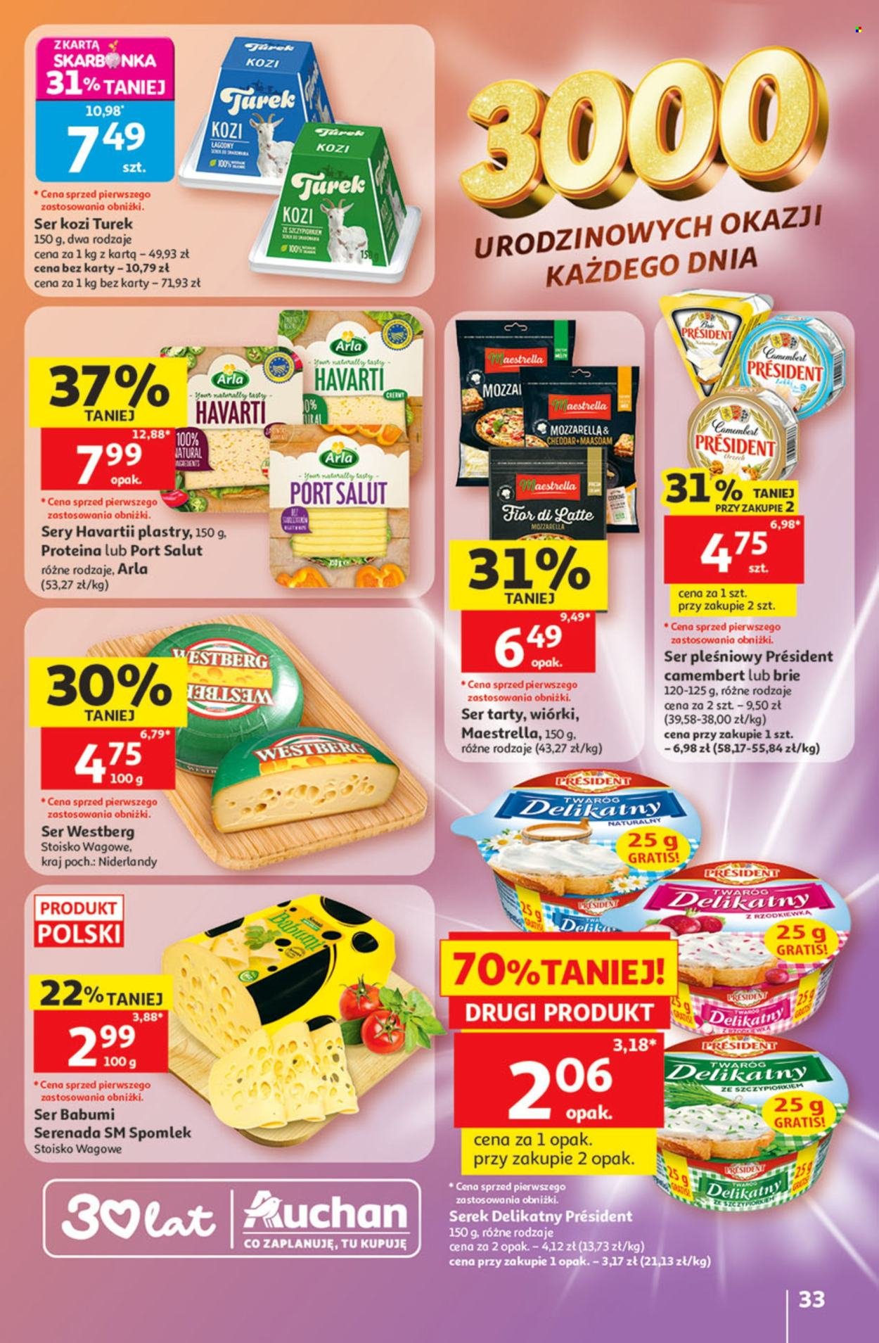 Gazetka AUCHAN - 30 Lat
