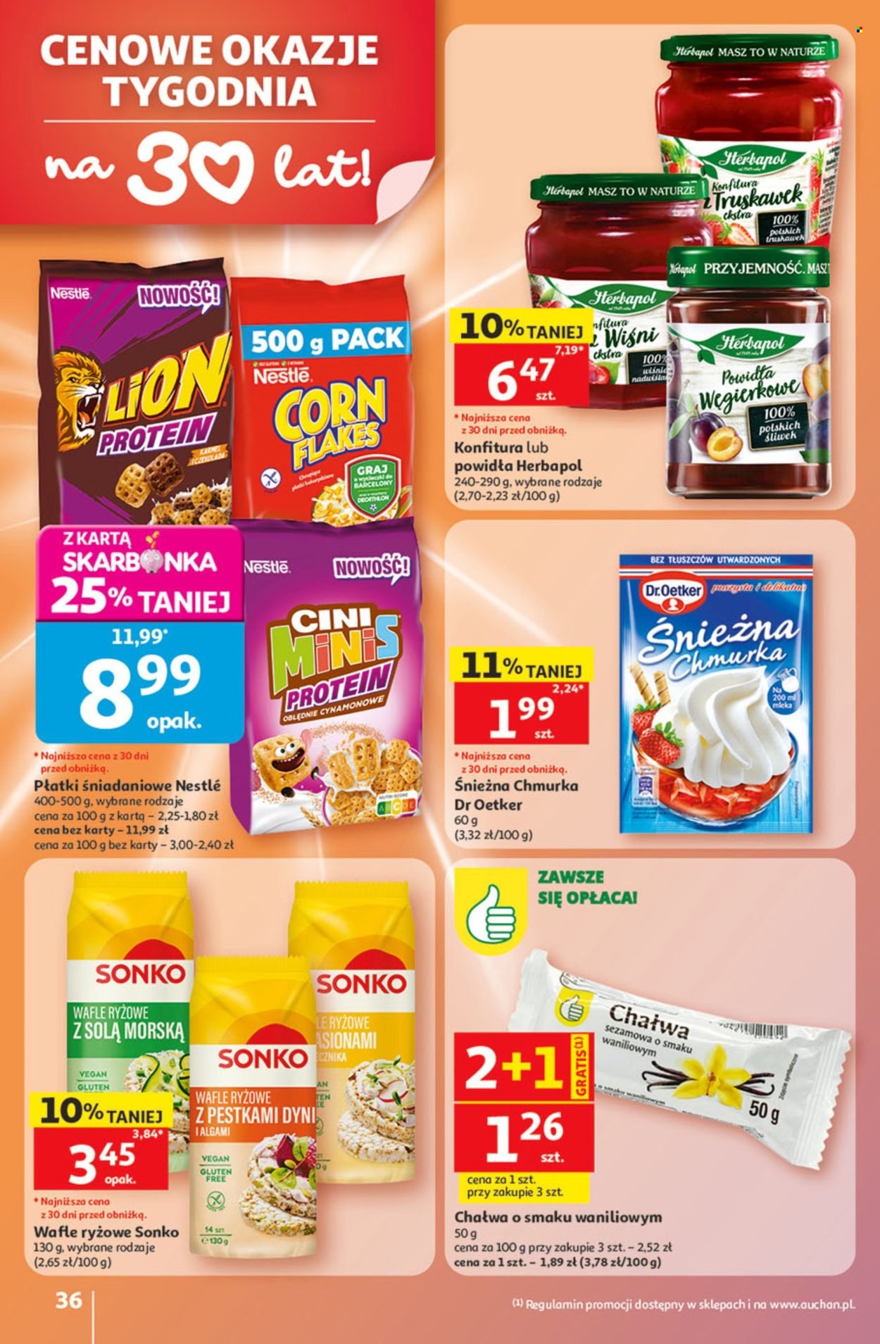 Gazetka AUCHAN - 30 Lat