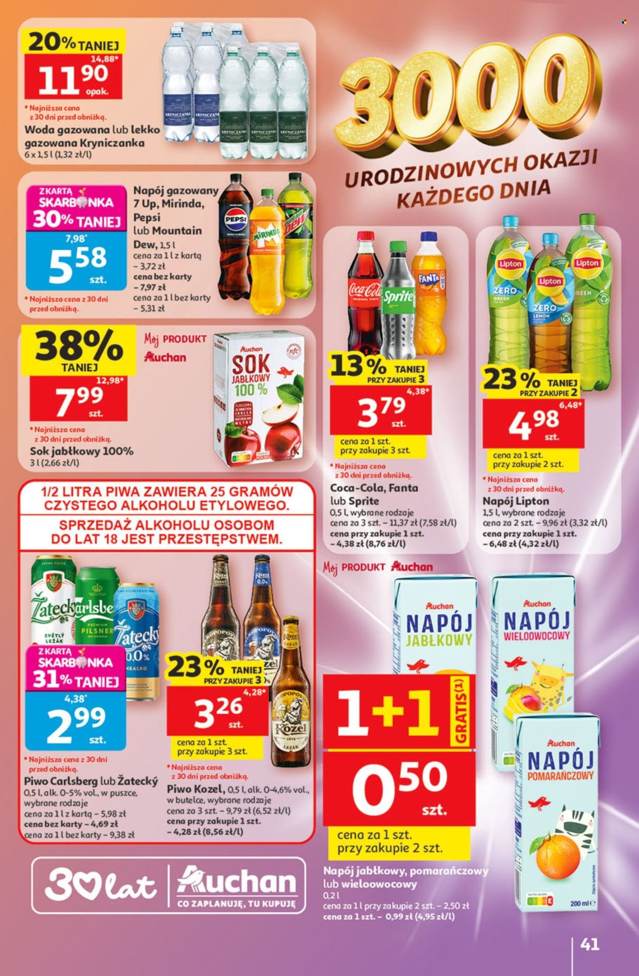 Gazetka AUCHAN - 30 Lat