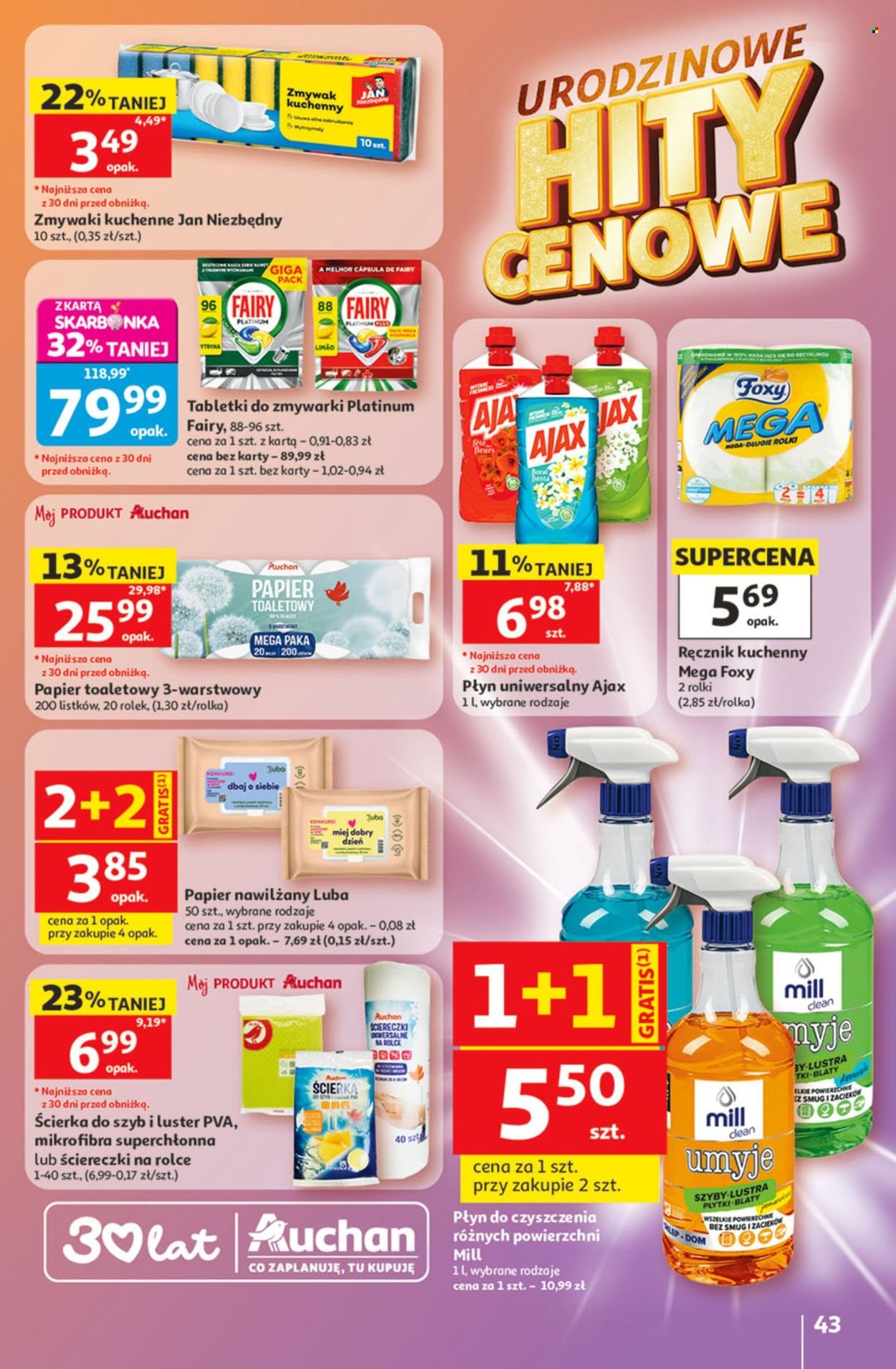 Gazetka AUCHAN - 30 Lat