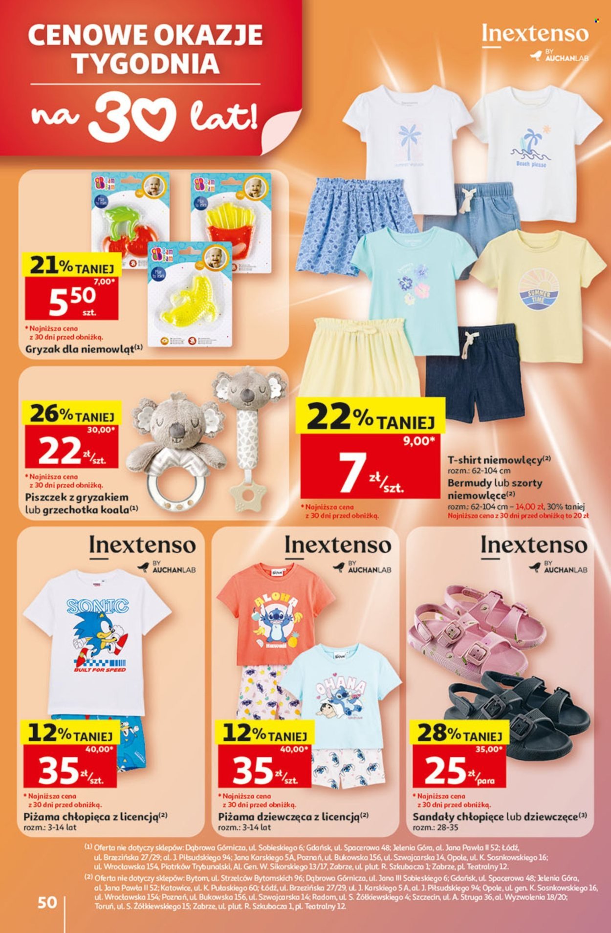 Gazetka AUCHAN - 30 Lat