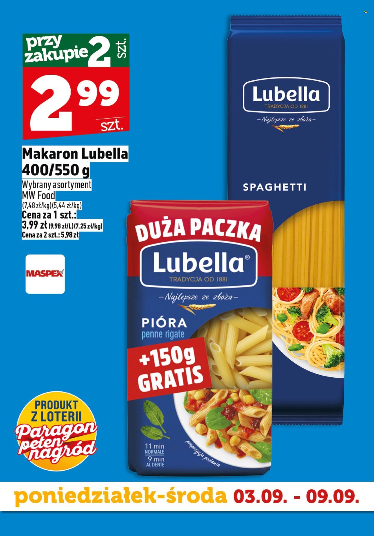 Gazetka TOPAZ - Od poniedziałku 7.09.2026