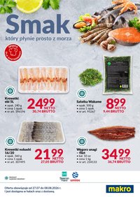 Gazetka MAKRO - Ulotka Ryby i owoce morza
