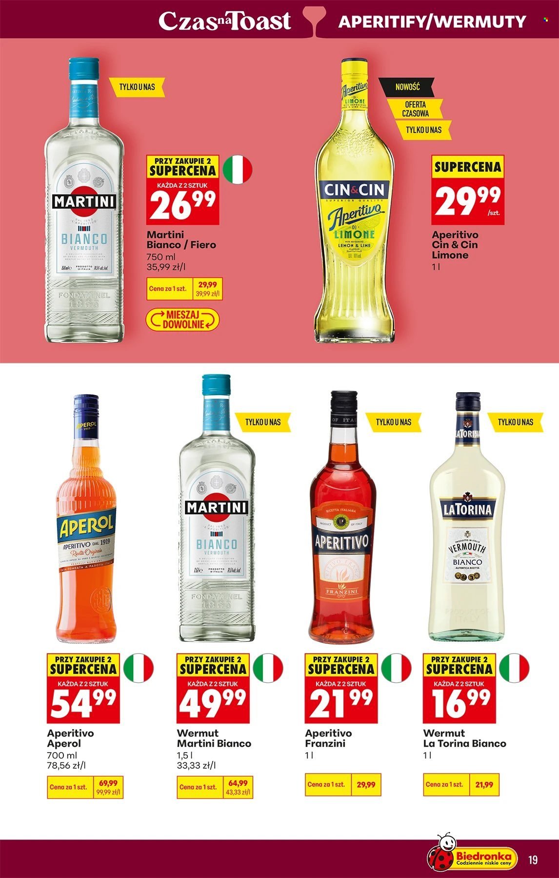 Gazetka BIEDRONKA - Czas na toast
