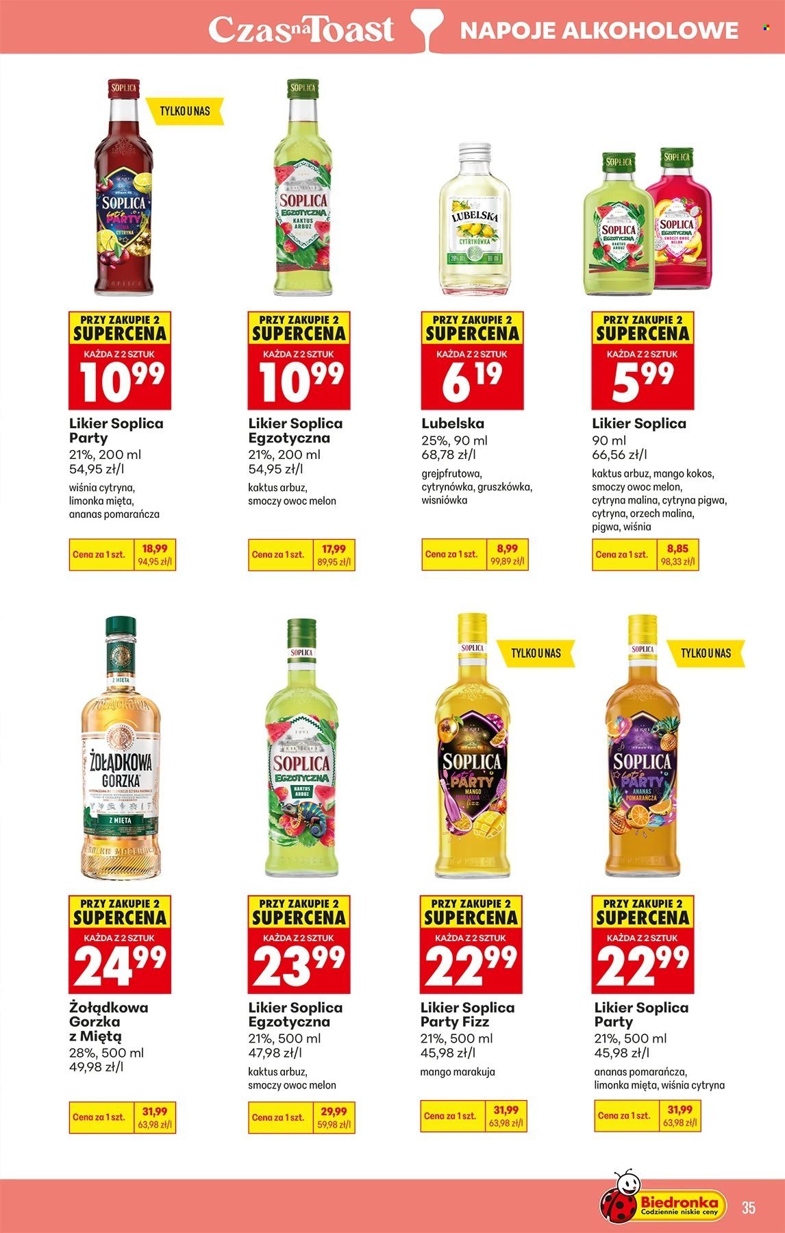 Gazetka BIEDRONKA - Czas na toast