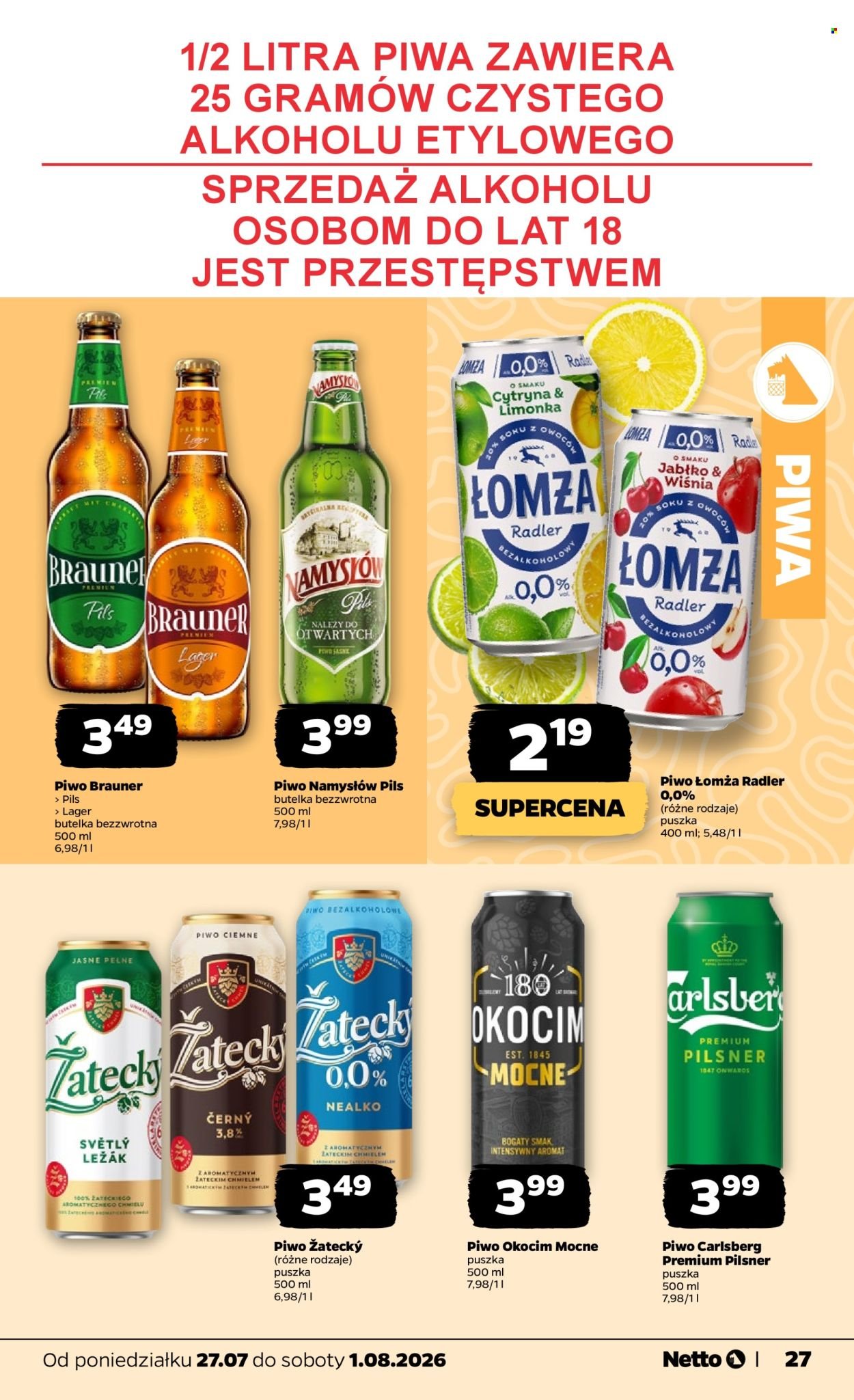 Gazetka NETTO - Od poniedziałku