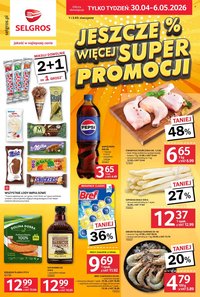 Gazetka SELGROS - Jeszcze więcej super promocji! (2026-04-30 - 2026-05-06)