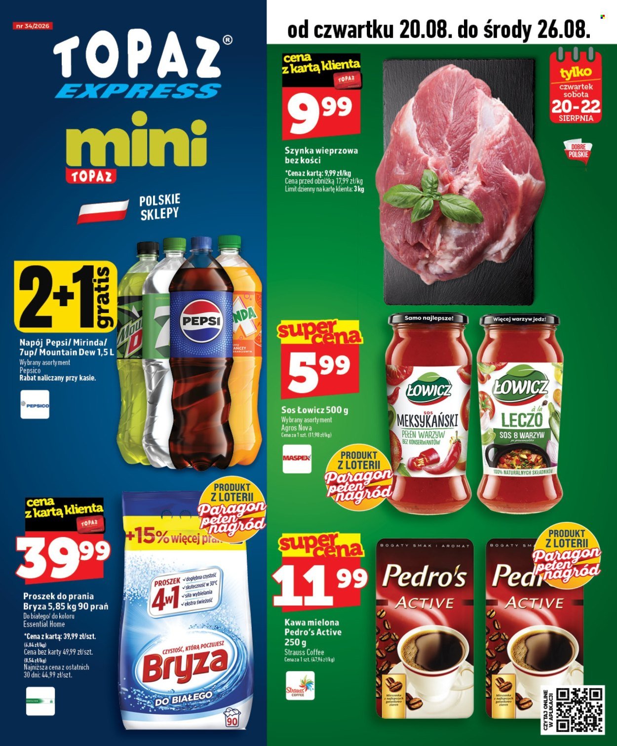 Gazetka TOPAZ - Od czwartku 20.08.2026
