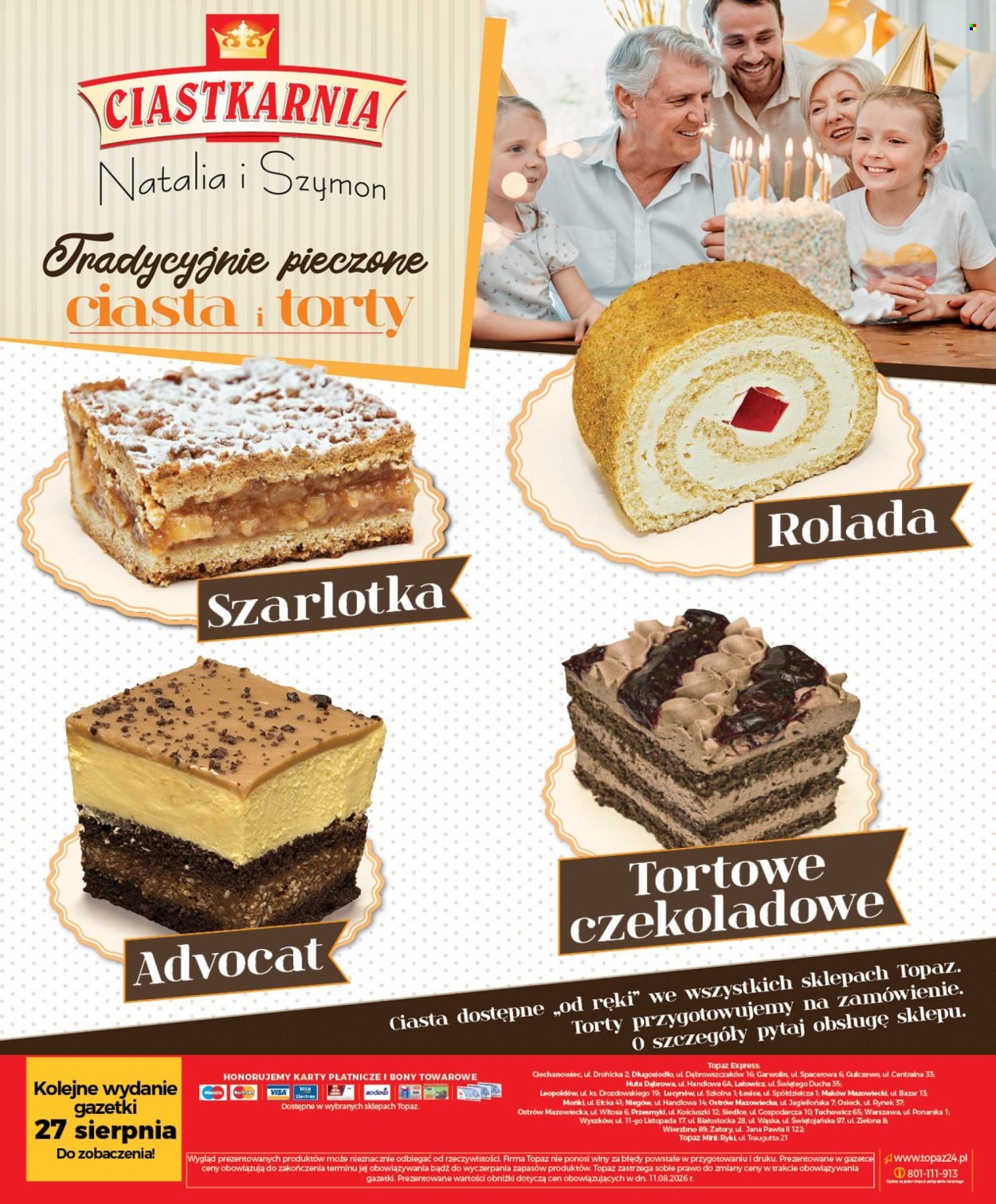 Gazetka TOPAZ - Od czwartku 20.08.2026