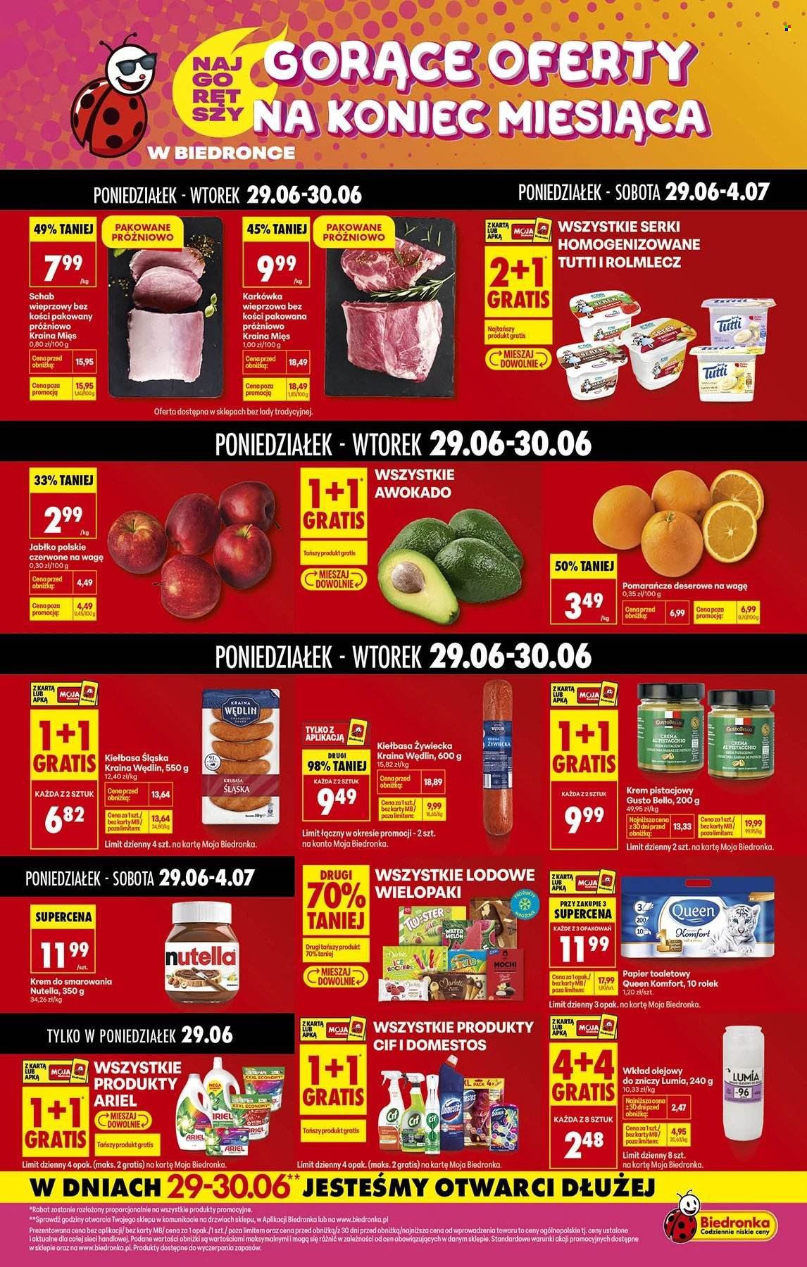 Gazetka BIEDRONKA - Gorące oferty na koniec miesiąca