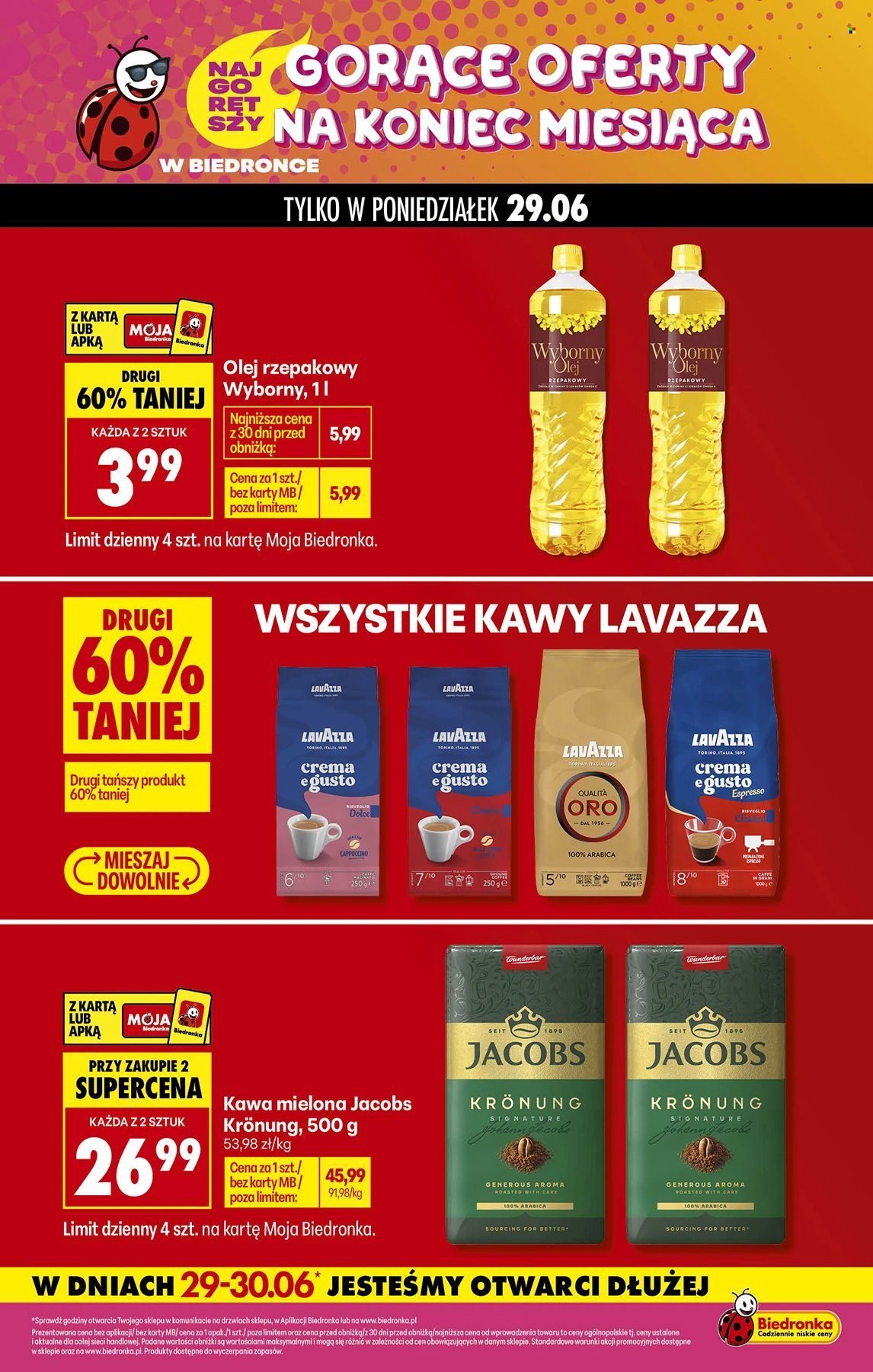 Gazetka BIEDRONKA - Gorące oferty na koniec miesiąca