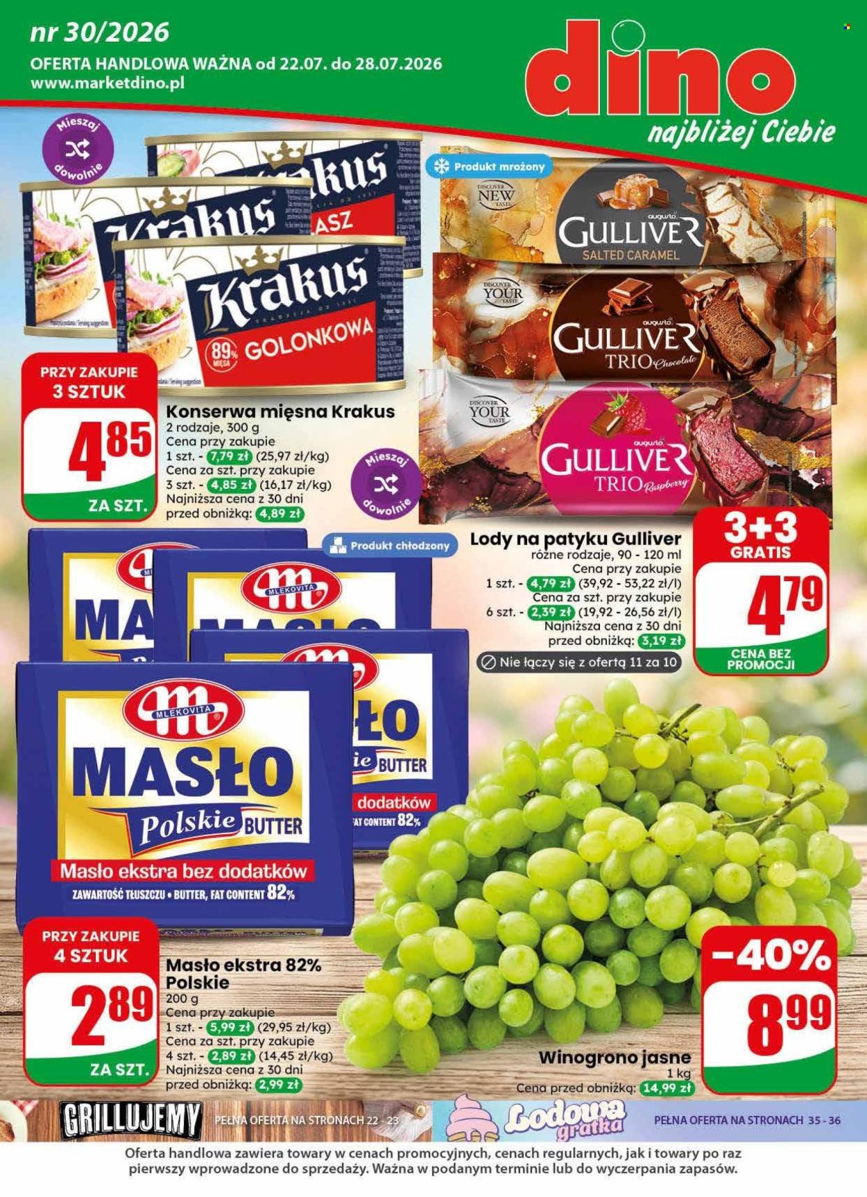 Gazetka DINO - Od środy 22.07.2026