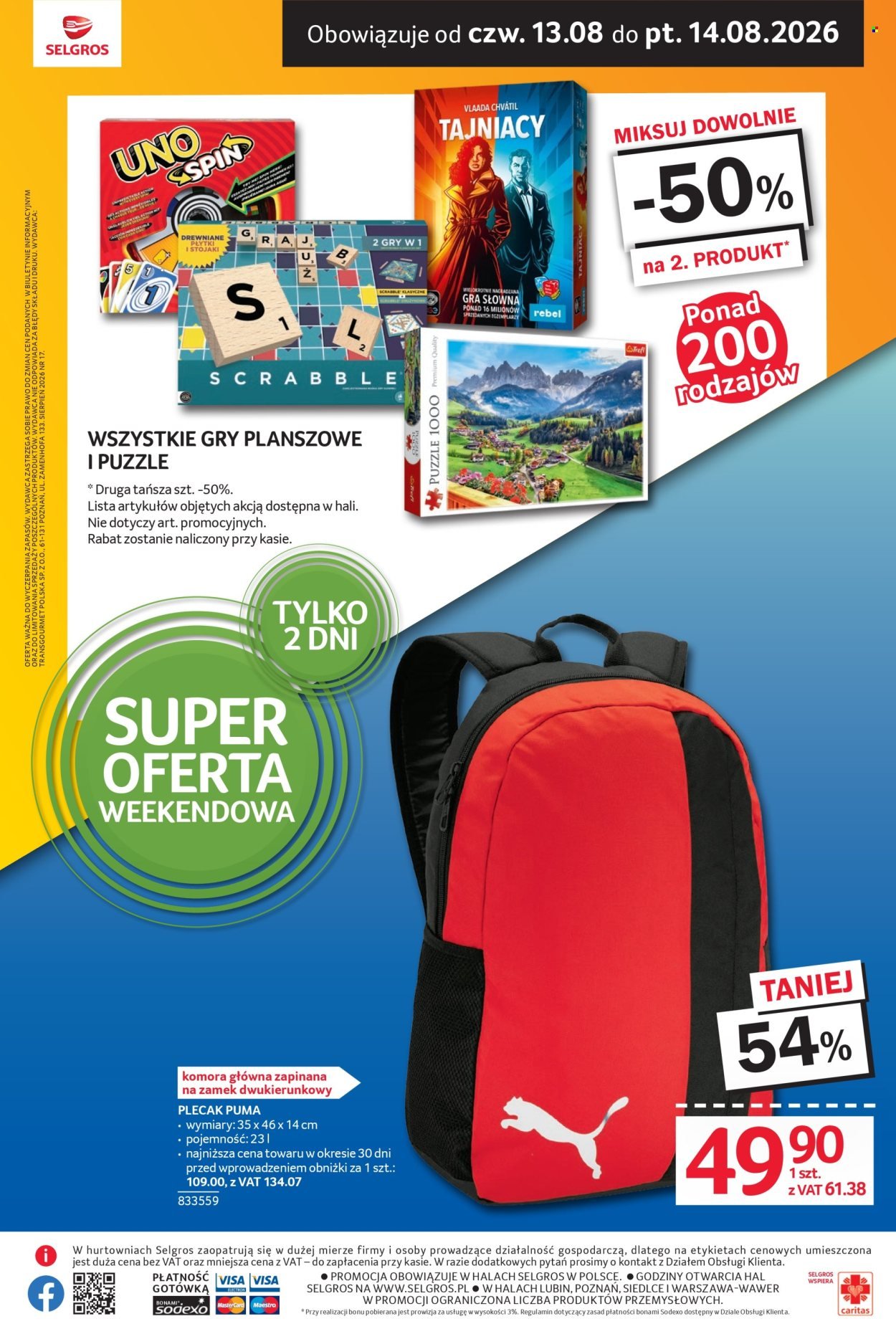 Gazetka SELGROS - Oferta weekendowa