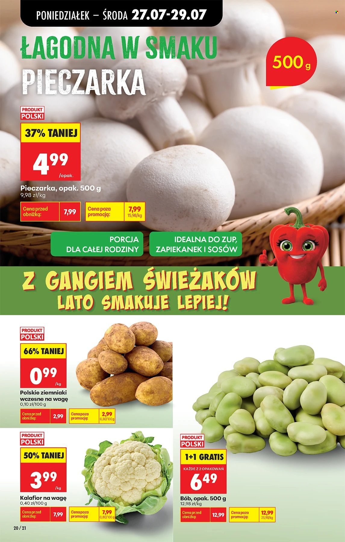 Gazetka BIEDRONKA - W tym tygodniu od poniedziałku