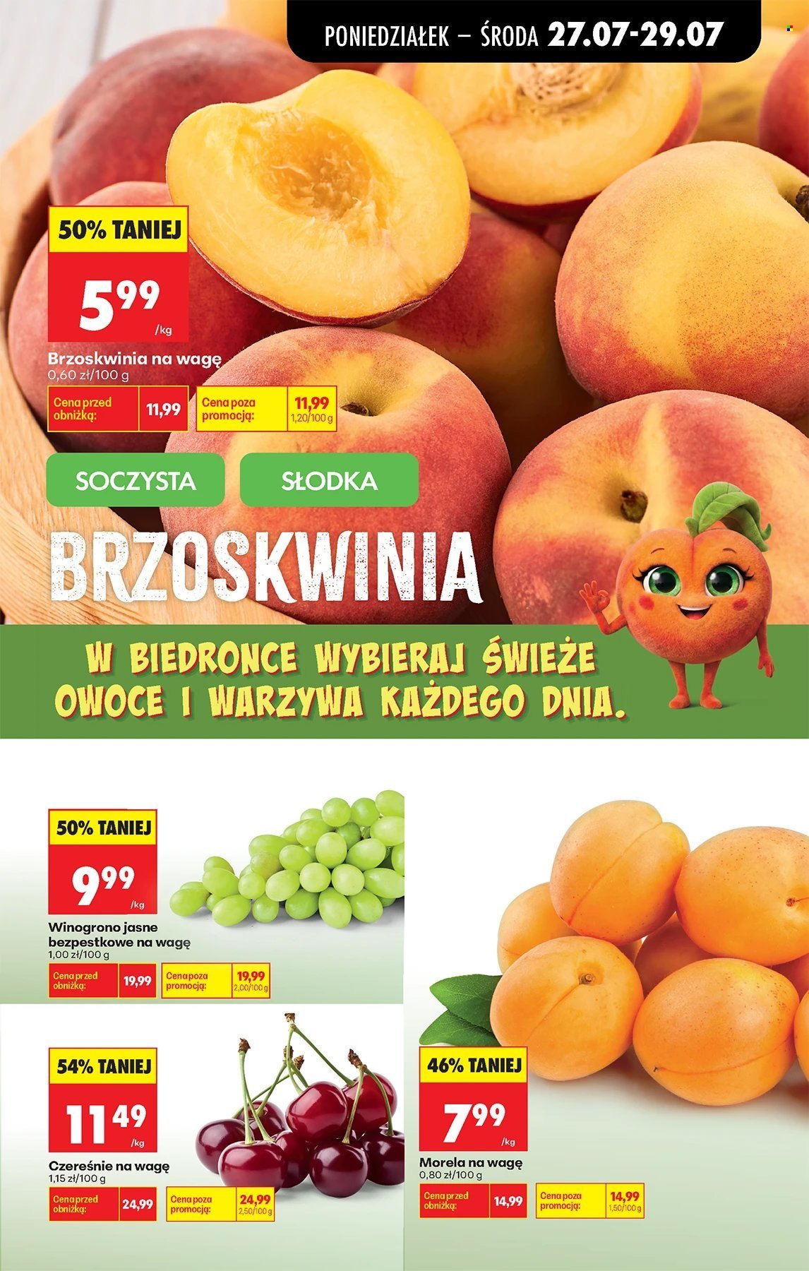 Gazetka BIEDRONKA - W tym tygodniu od poniedziałku