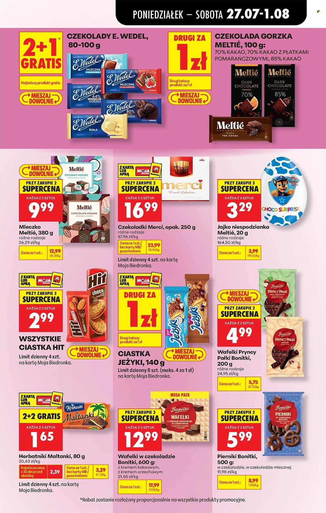 Gazetka BIEDRONKA - W tym tygodniu od poniedziałku