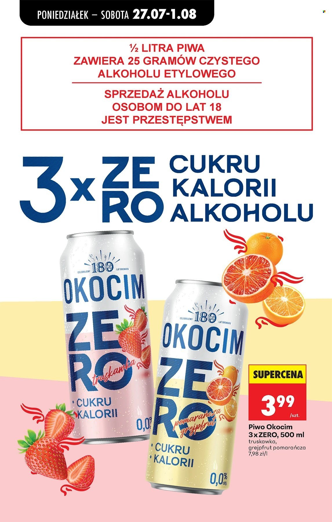 Gazetka BIEDRONKA - W tym tygodniu od poniedziałku