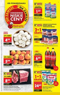 Gazetka BIEDRONKA - W tym tygodniu od poniedziałku