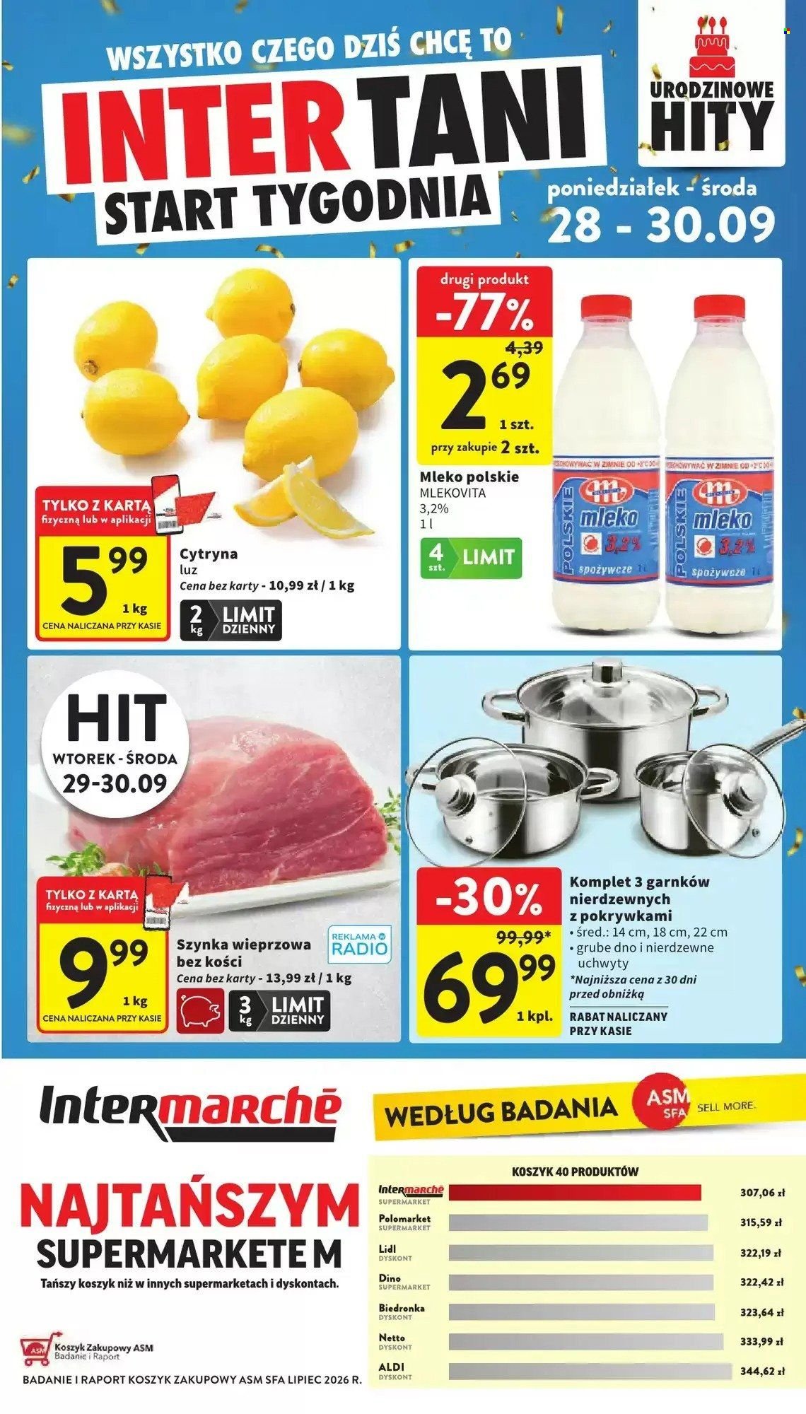 Gazetka INTERMARCHÉ - Od poniedziałku 28.09.2026