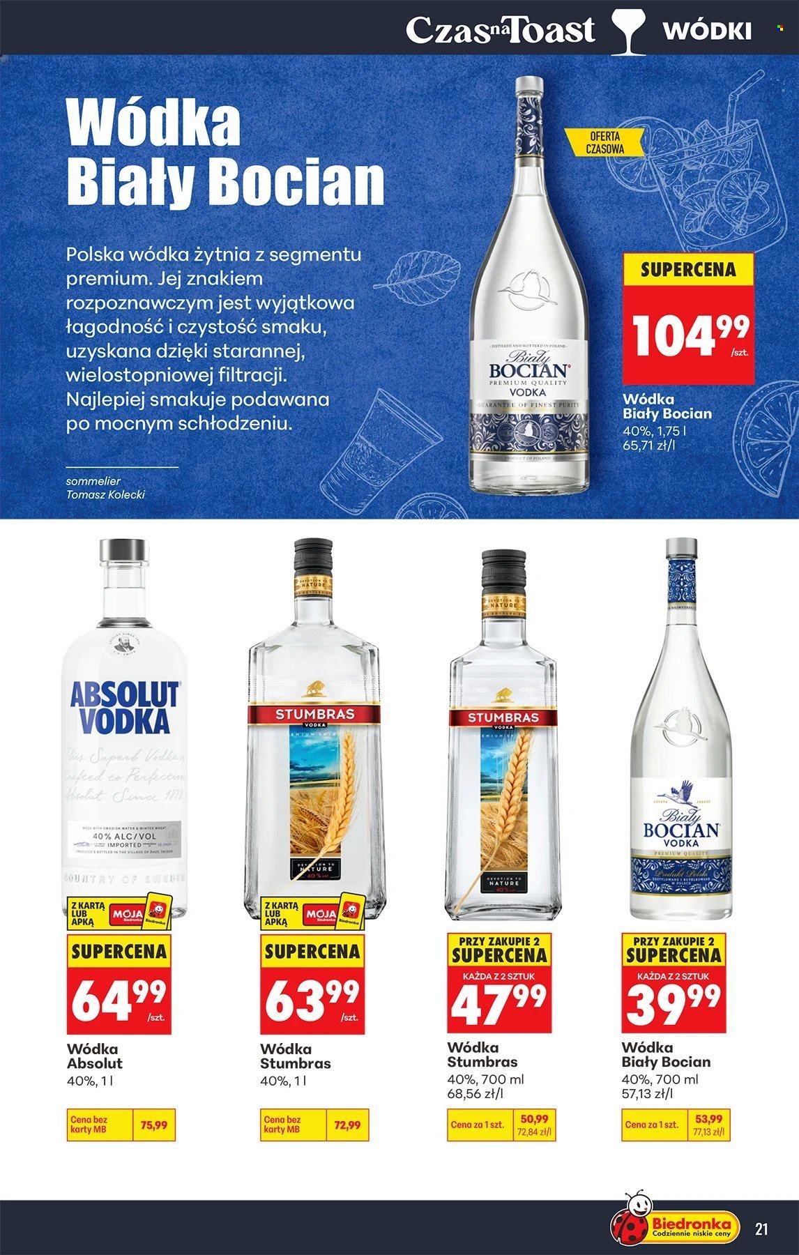 Gazetka BIEDRONKA - Czas na toast