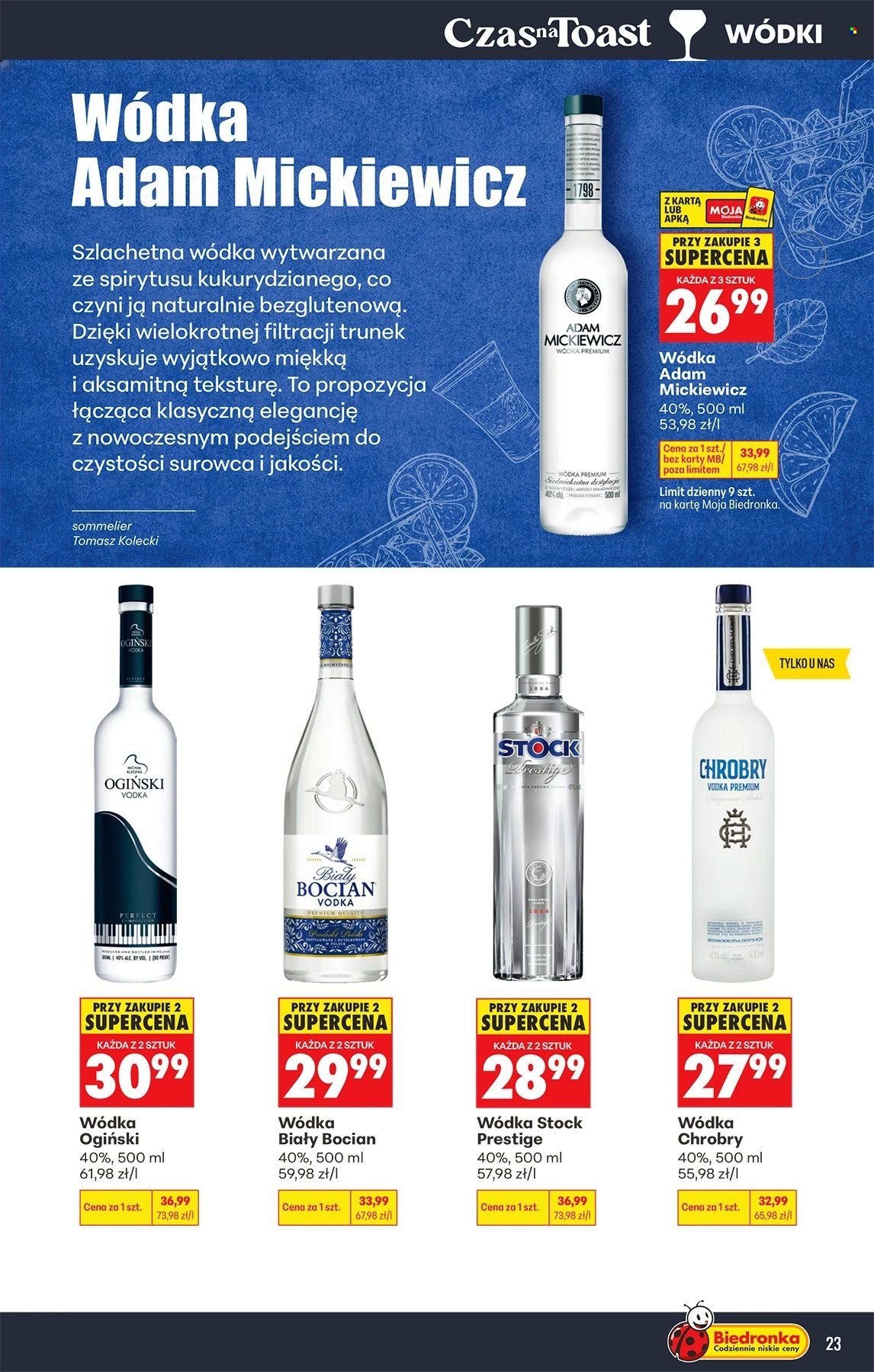Gazetka BIEDRONKA - Czas na toast